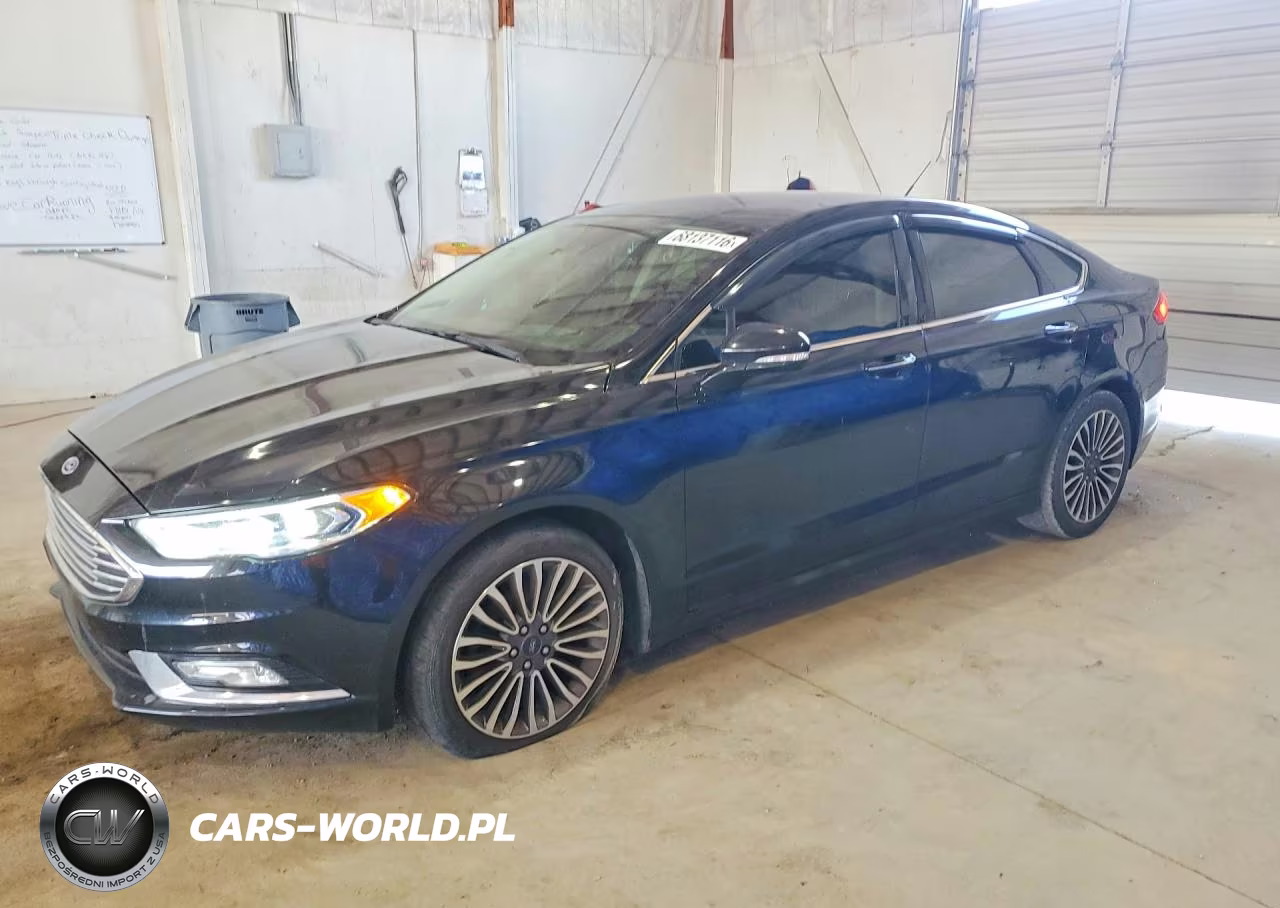 2017 Ford Fusion Se VIN:3FA6P0H94HR333604 - 1