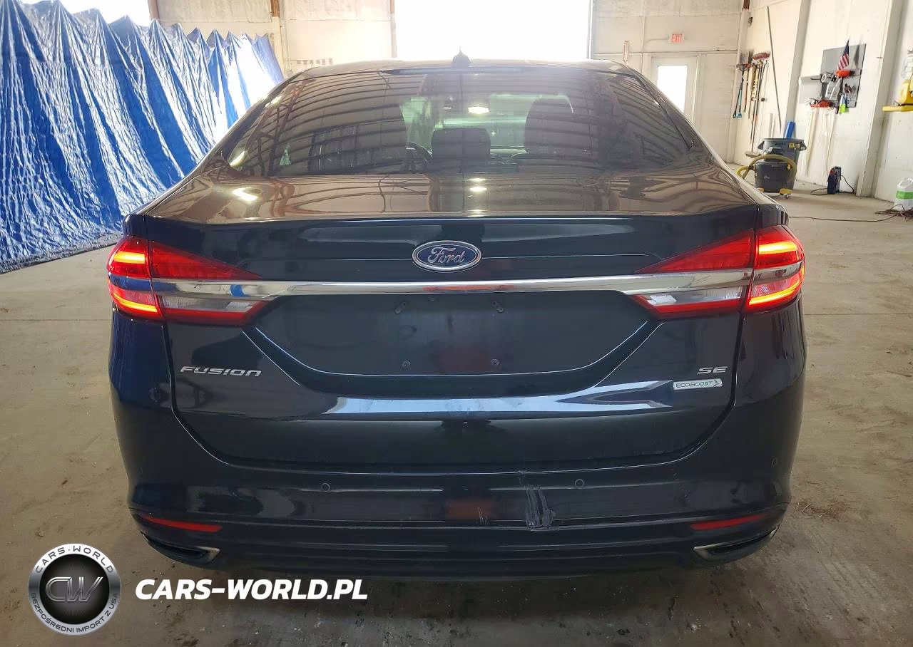 2017 Ford Fusion Se VIN:3FA6P0H94HR333604 - 6
