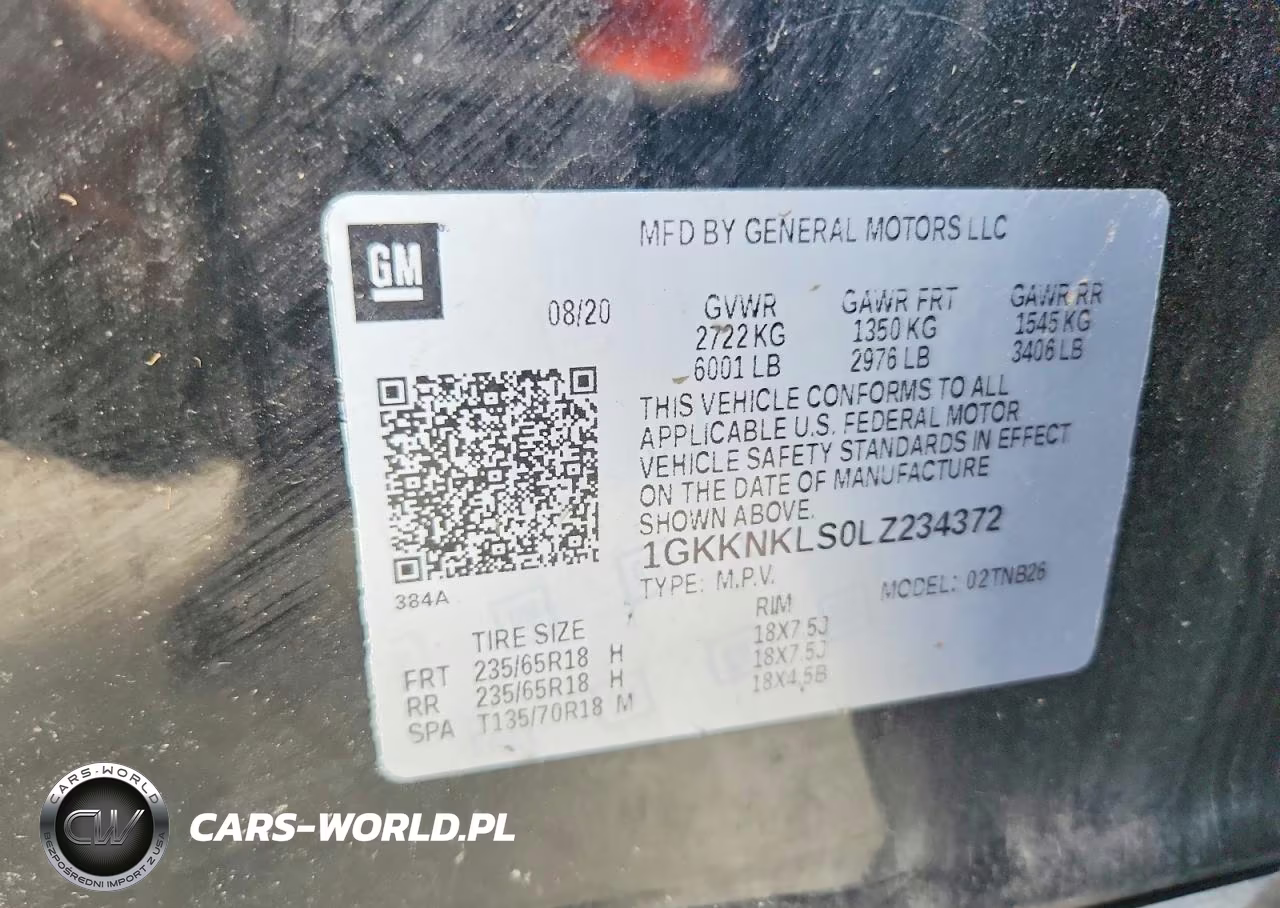 2020 GMC Acadia Sle VIN:1GKKNKLS0LZ234372 - 14