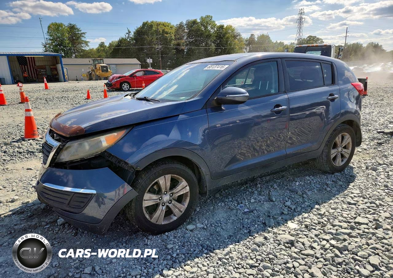 2012 Kia Sportage Lx VIN:KNDPB3A2XC7316351 - 1