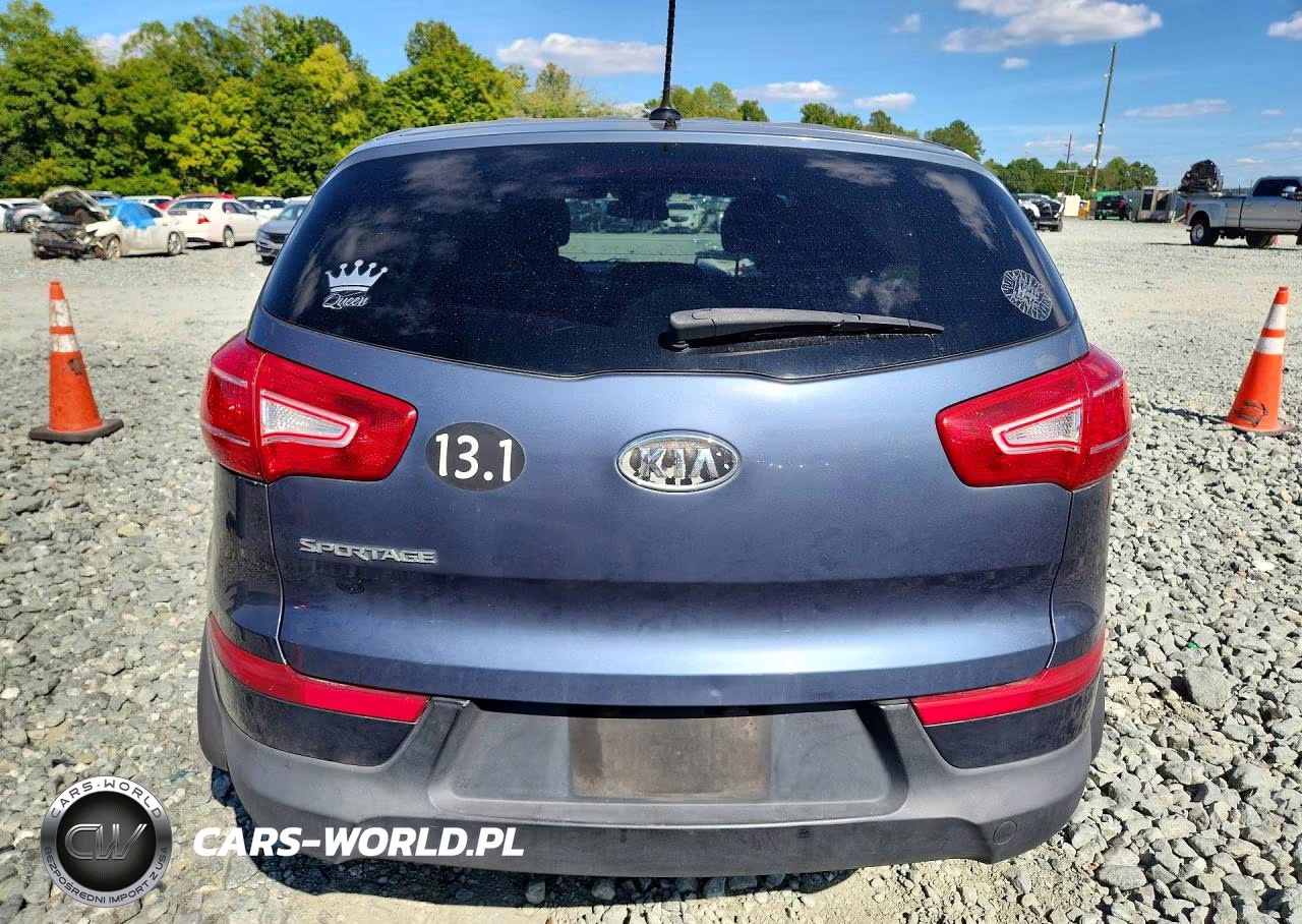 2012 Kia Sportage Lx VIN:KNDPB3A2XC7316351 - 6