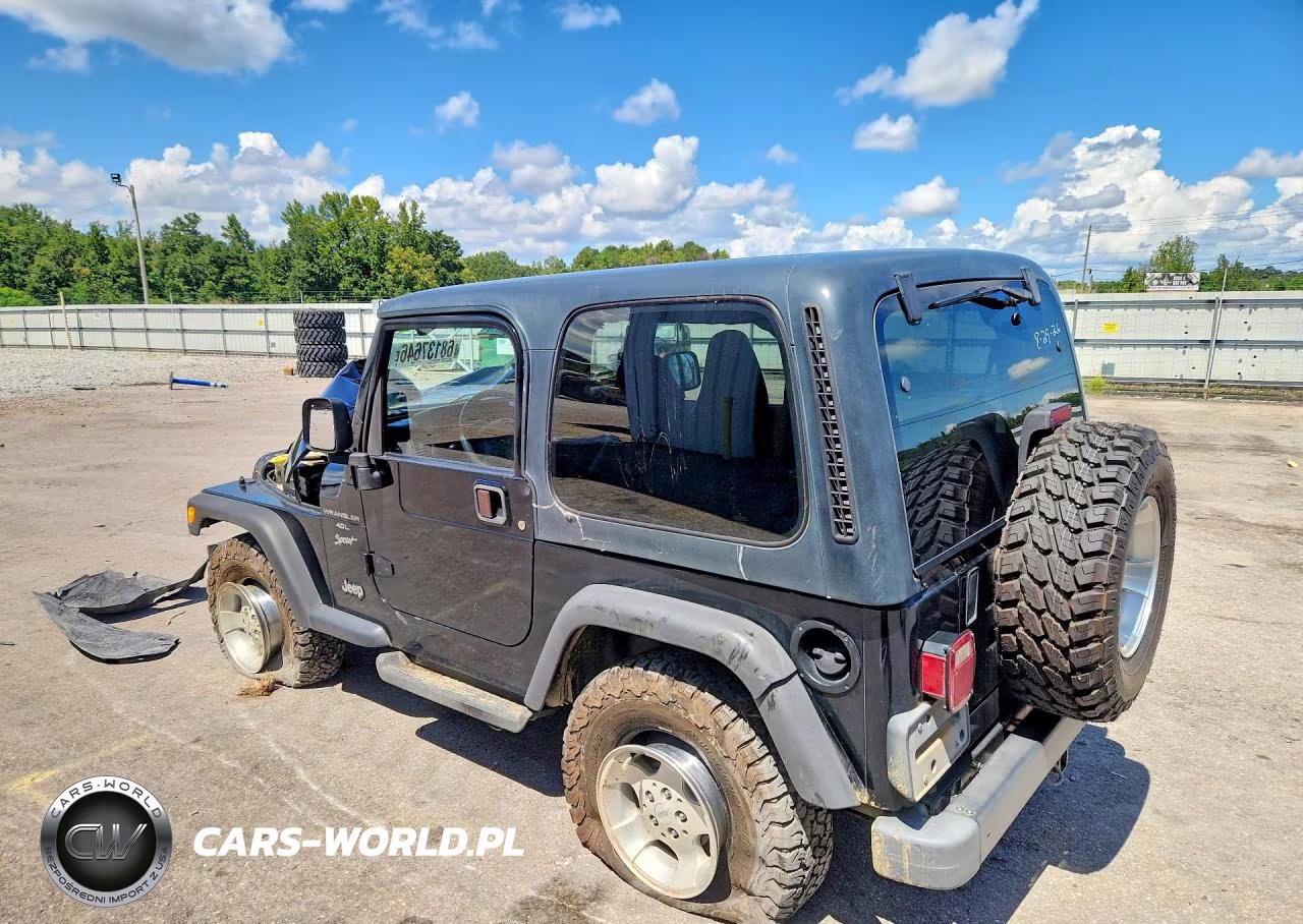 2000 Jeep Wrangler - Tj Sport VIN:1J4FA49S4YP757998 - 2