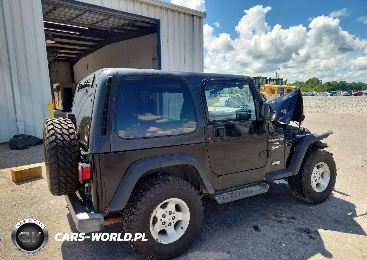 2000 Jeep Wrangler - Tj Sport VIN:1J4FA49S4YP757998 - 3