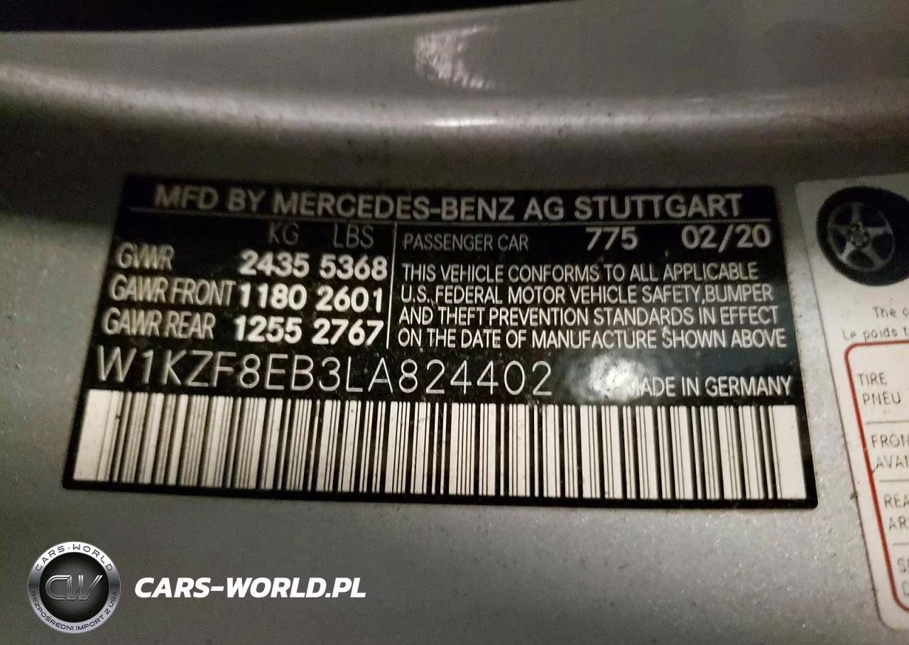 2020 Mercedes-Benz E 350 4Matic VIN:W1KZF8EB3LA824402 - 13