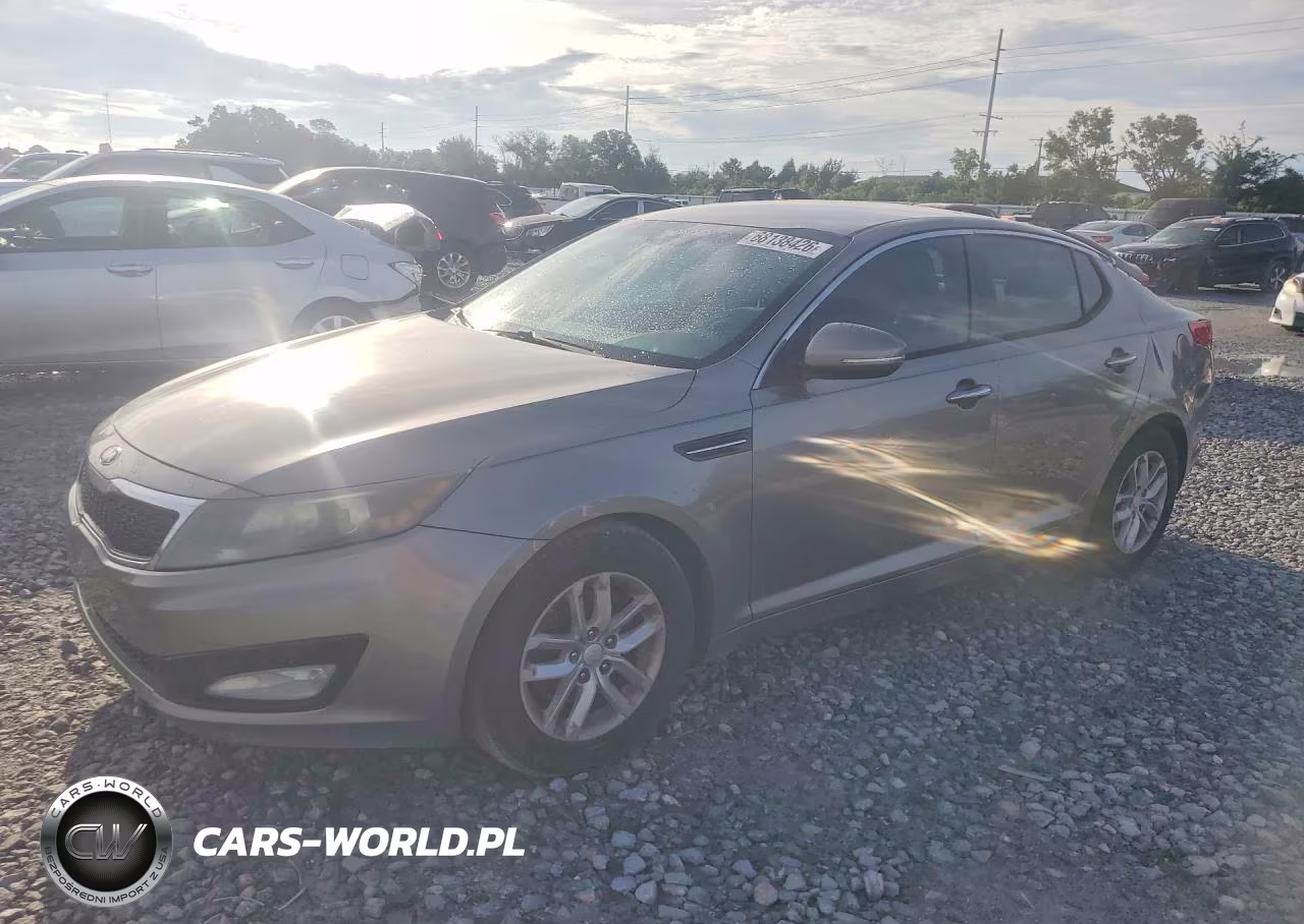 2013 Kia Optima Lx VIN:5XXGM4A74DG217349 - 1