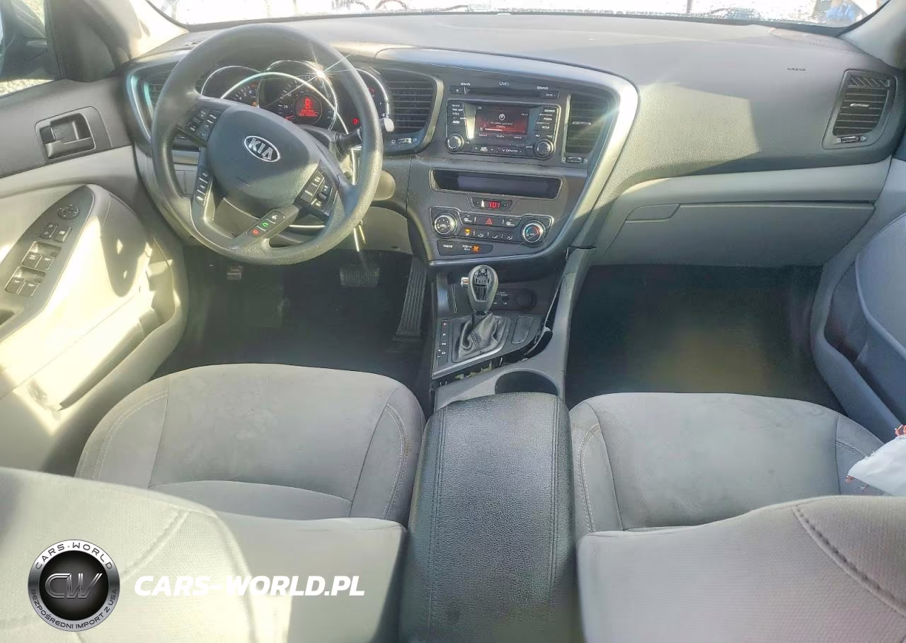 2013 Kia Optima Lx VIN:5XXGM4A74DG217349 - 8