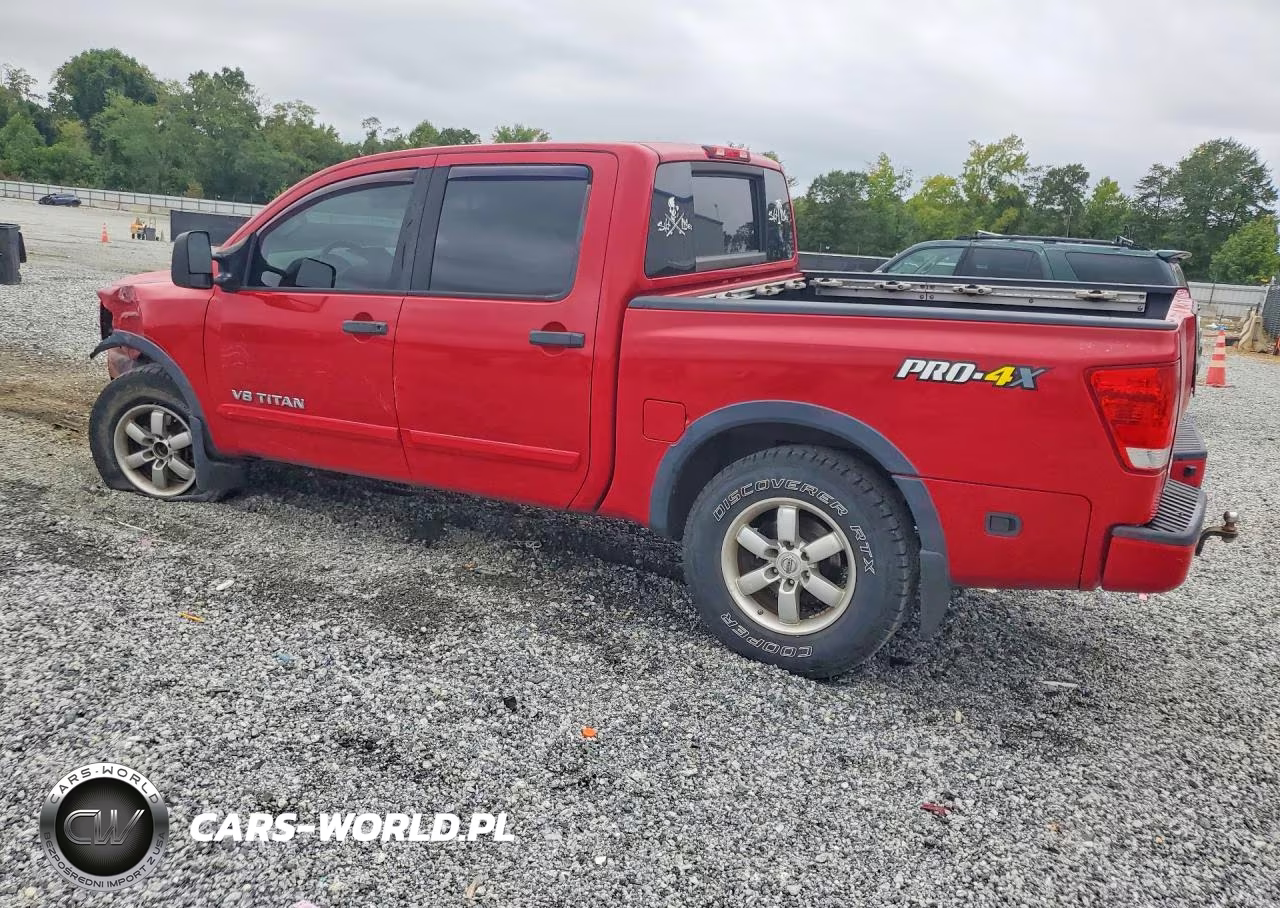 2012 Nissan Titan Sv VIN:1N6BA0EC3CN329045 - 2