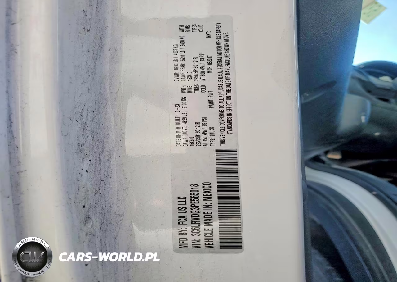 2023 Ram Promaster 2500 2500 High 2500 High VIN:3C6LRVDG3PE565018 - 14
