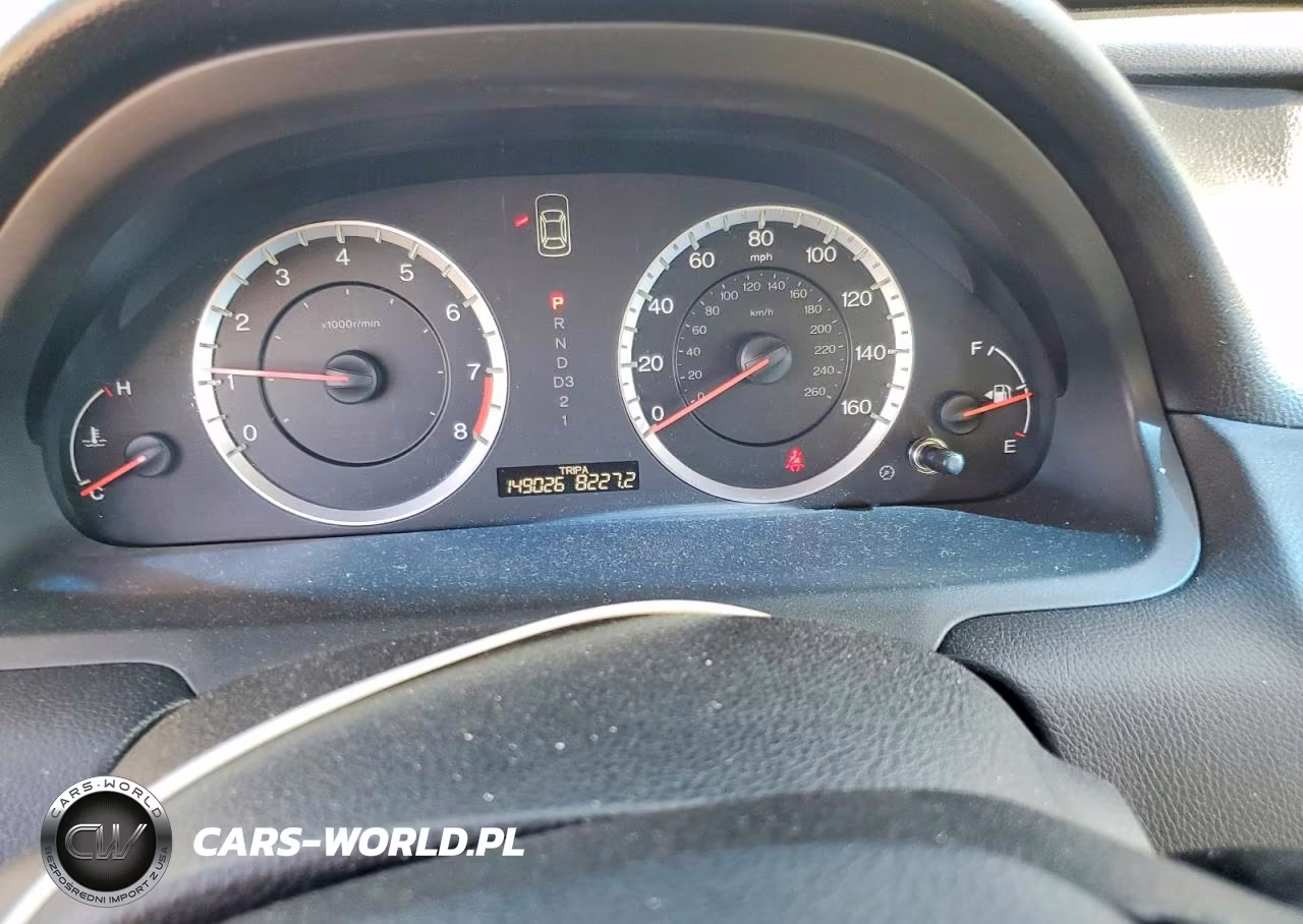 2012 Honda Accord Exl VIN:1HGCP2F88CA188977 - 9