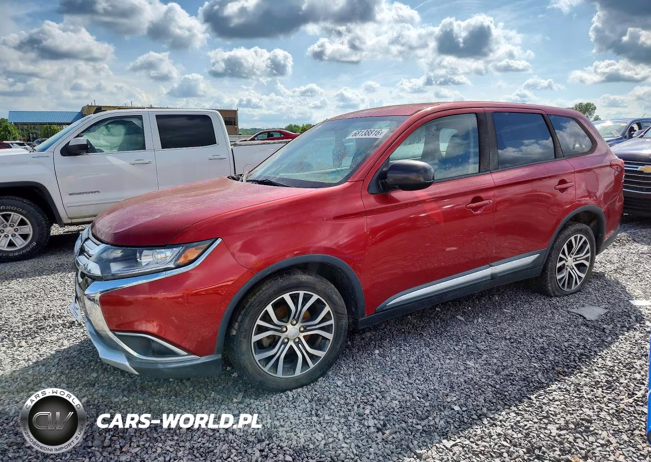 2018 Mitsubishi Outlander Es VIN:JA4AD2A32JZ052587 - 1