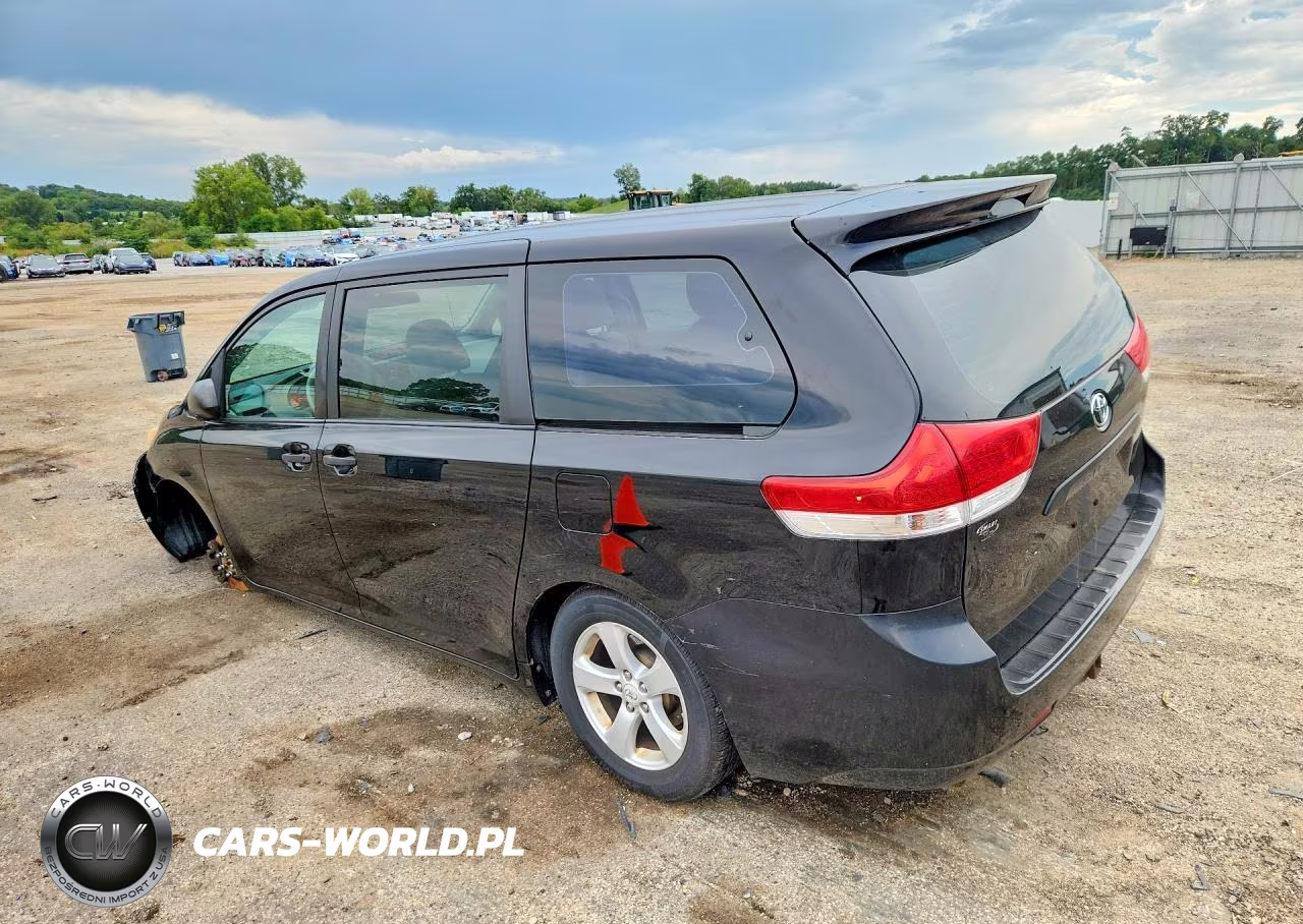 2011 Toyota Sienna Base 7-Passenger VIN:5TDKA3DC7BS003389 - 2