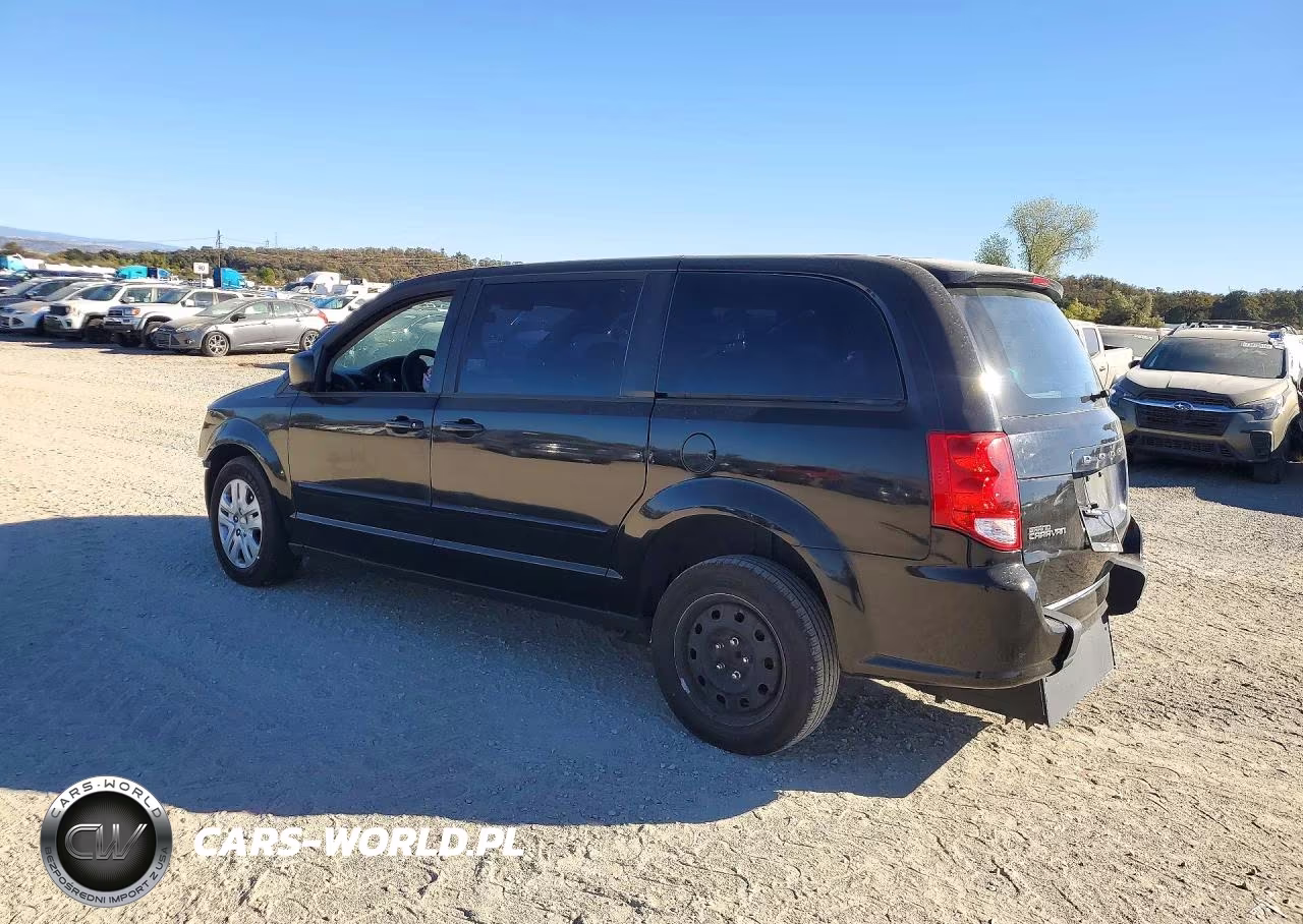 2016 Dodge Grand Caravan Se VIN:2C4RDGBG7GR250835 - 2