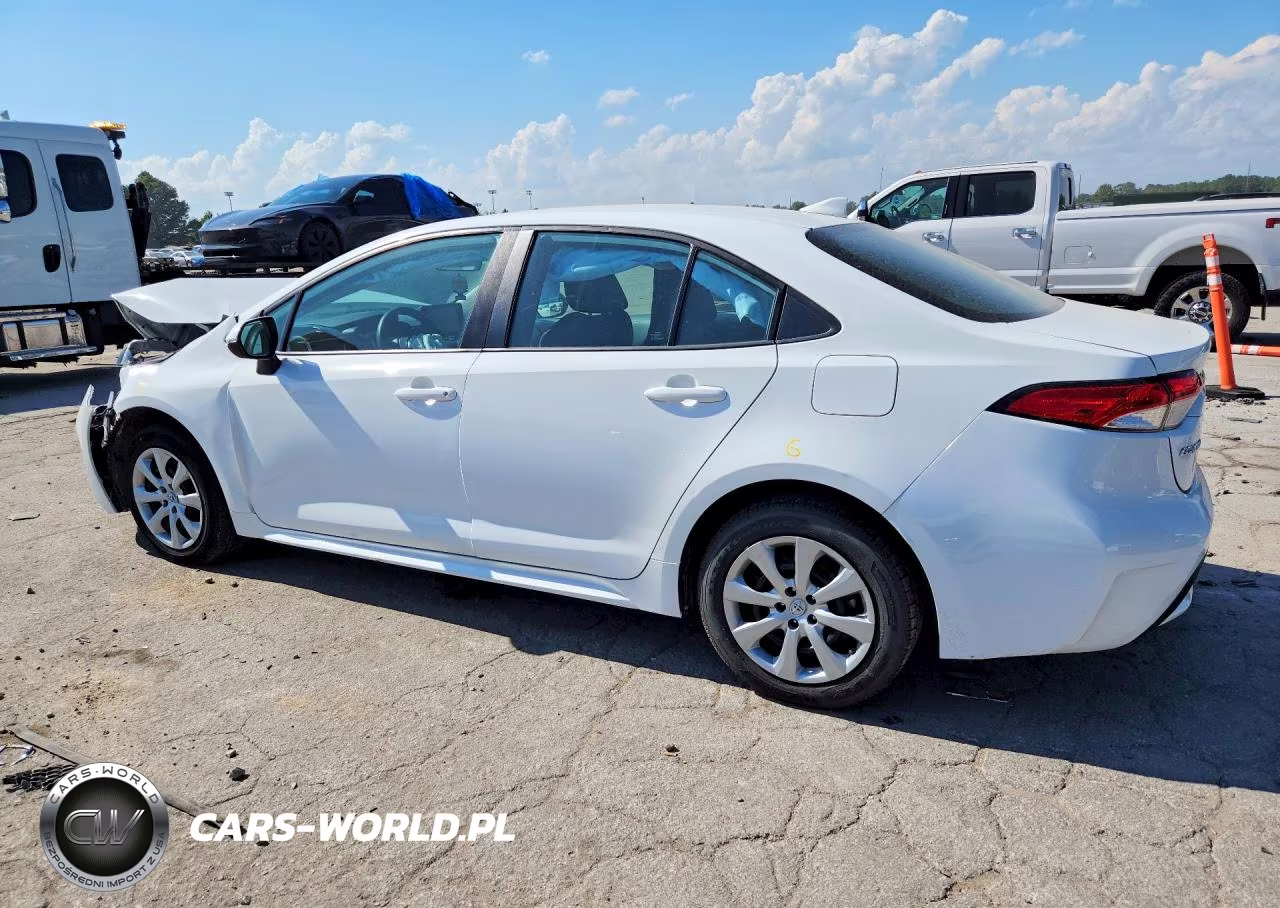 2022 Toyota Corolla Le VIN:5YFEPMAE7NP327611 - 2