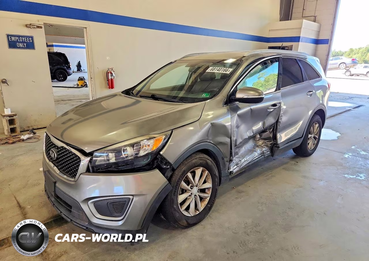 2016 Kia Sorento Lx V6 VIN:5XYPGDA59GG180062 - 1