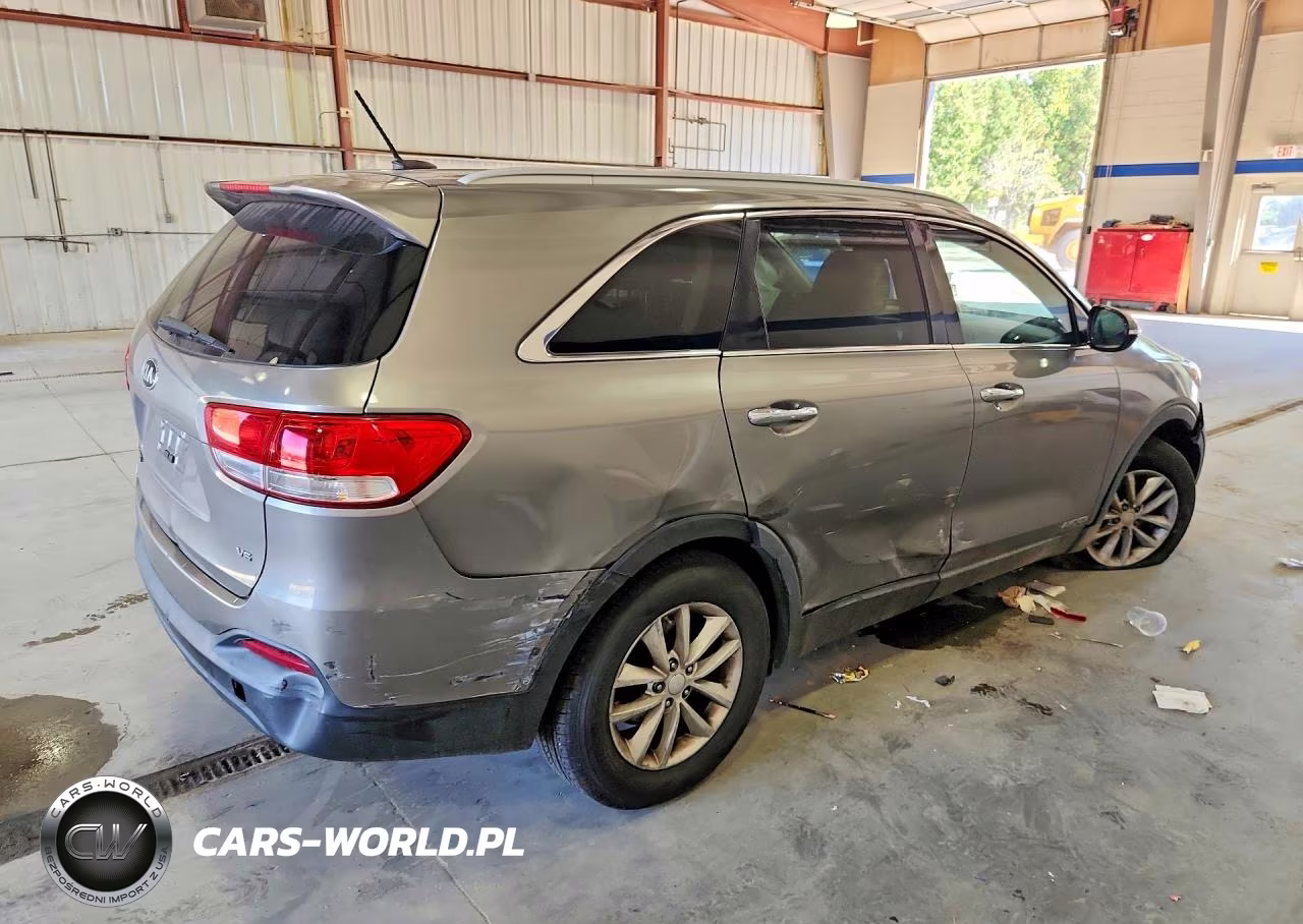 2016 Kia Sorento Lx V6 VIN:5XYPGDA59GG180062 - 3