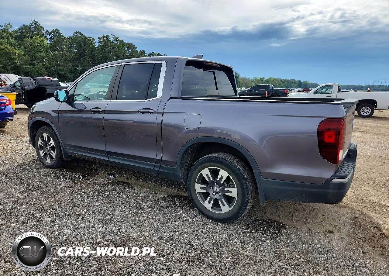 2019 Honda Ridgeline Rtl VIN:5FPYK3F63KB001732 - 2