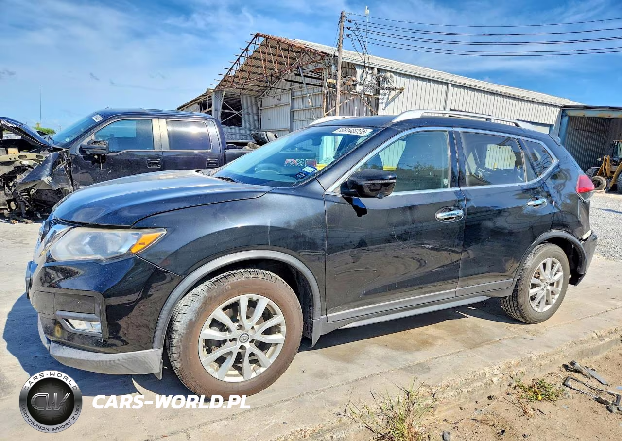 2017 Nissan Rogue Sv VIN:KNMAT2MT6HP535879 - 1