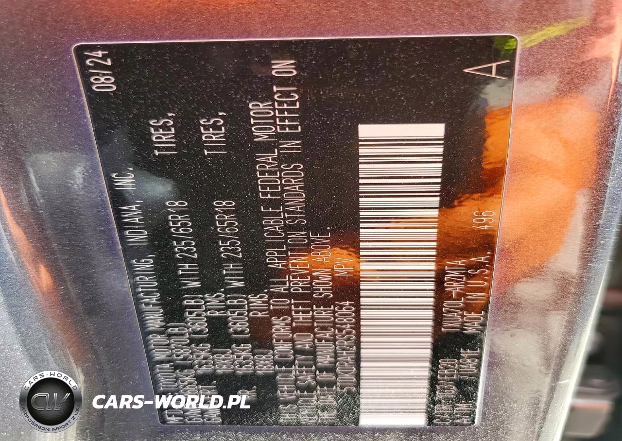 2024 Toyota Highlander Xle VIN:5TDKDRAH2RS548064 - 13