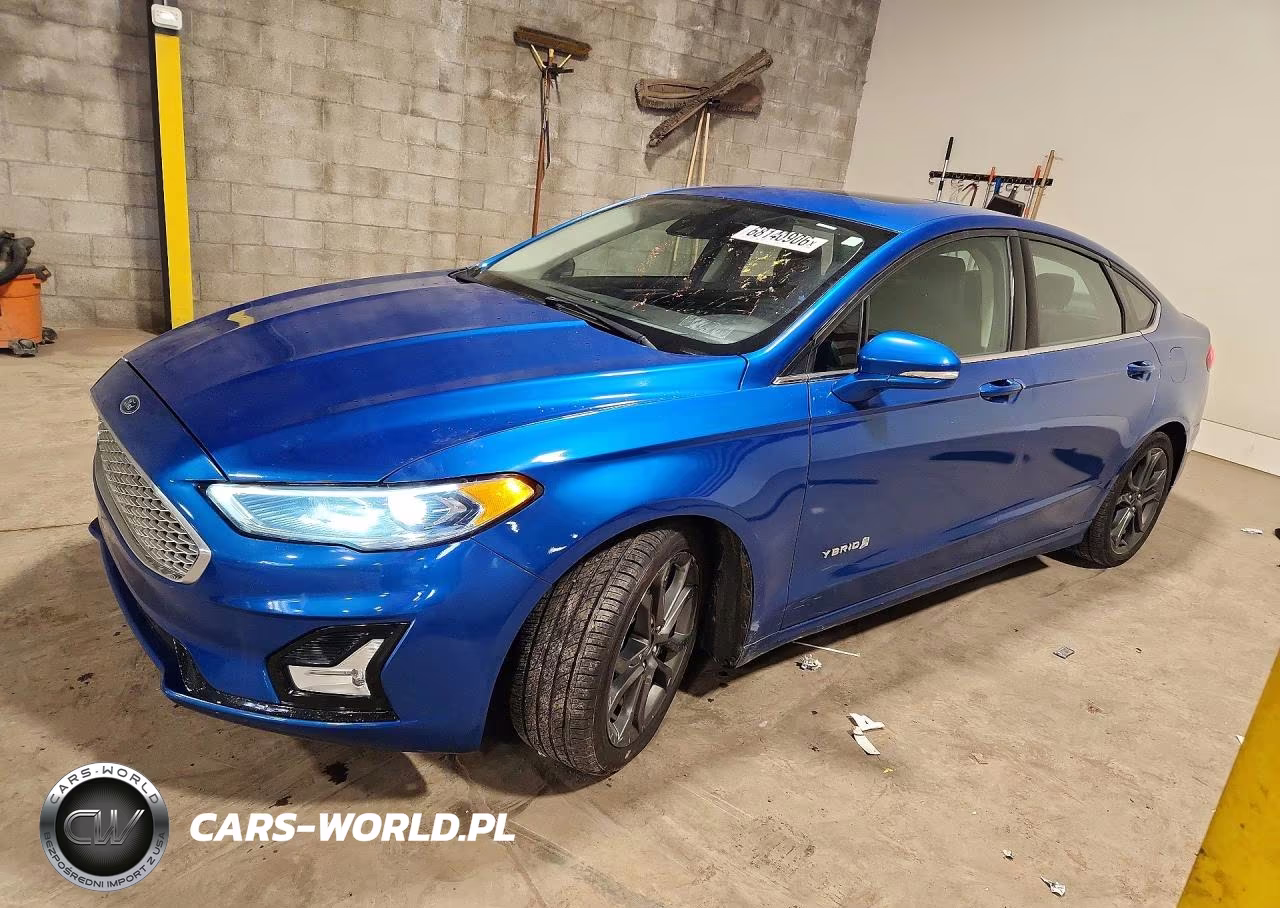 2019 Ford Fusion Titanium VIN:3FA6P0RUXKR217303 - 1