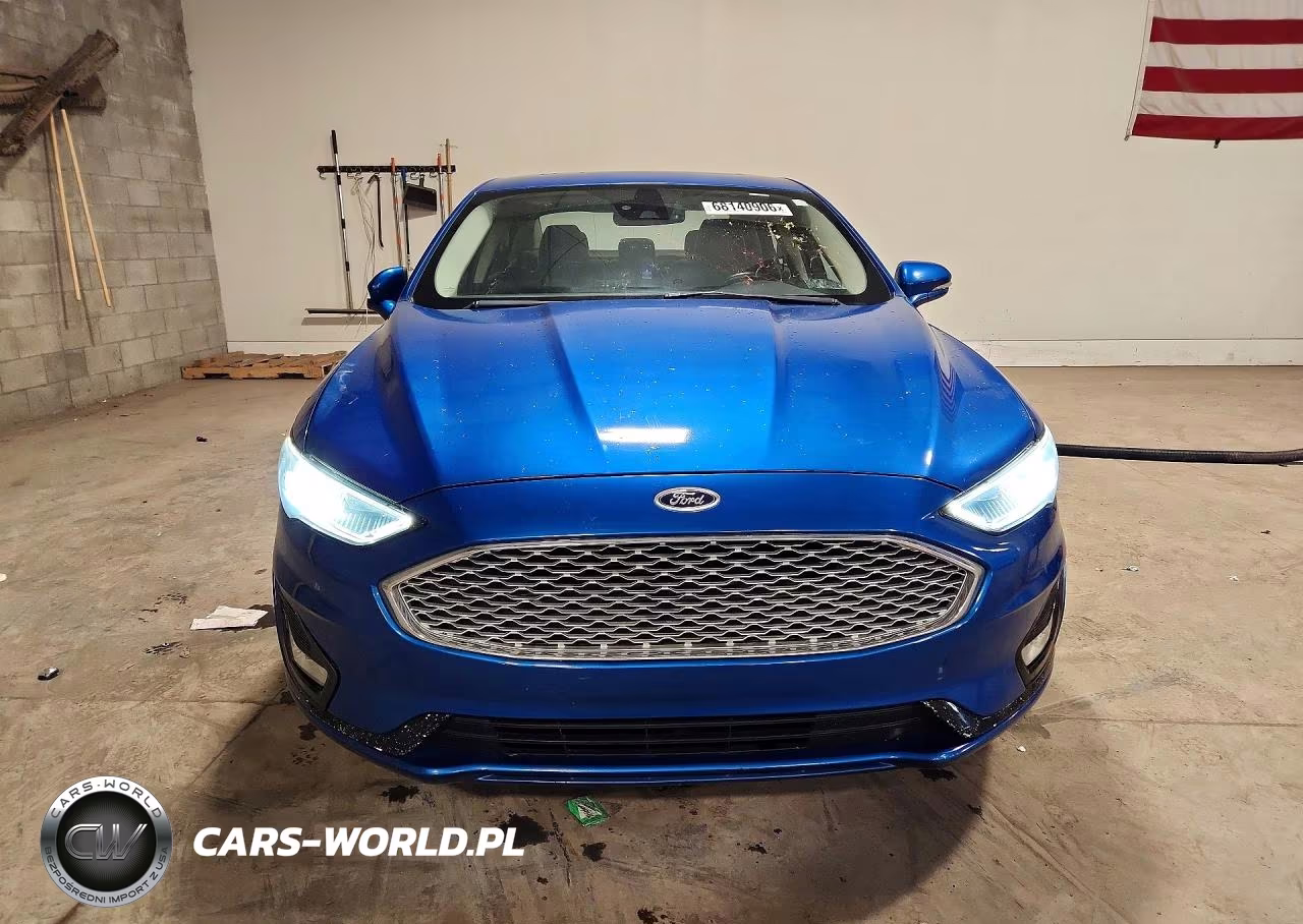 2019 Ford Fusion Titanium VIN:3FA6P0RUXKR217303 - 5
