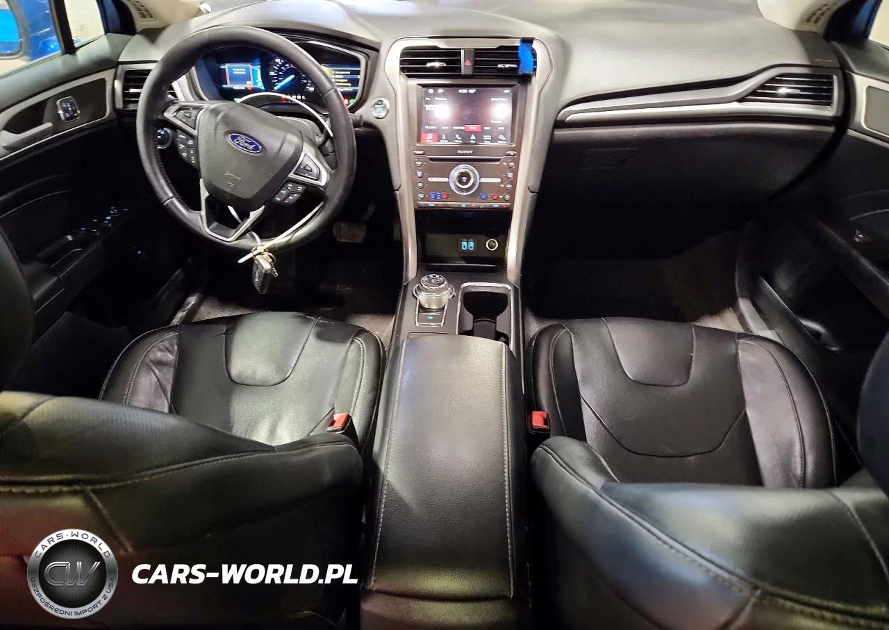 2019 Ford Fusion Titanium VIN:3FA6P0RUXKR217303 - 8