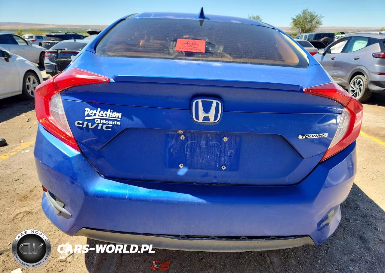 2017 Honda Civic Touring VIN:19XFC1F98HE019217 - 6