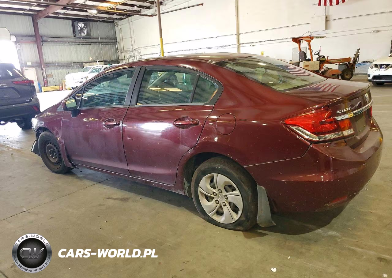 2015 Honda Civic Lx VIN:19XFB2F50FE003998 - 2
