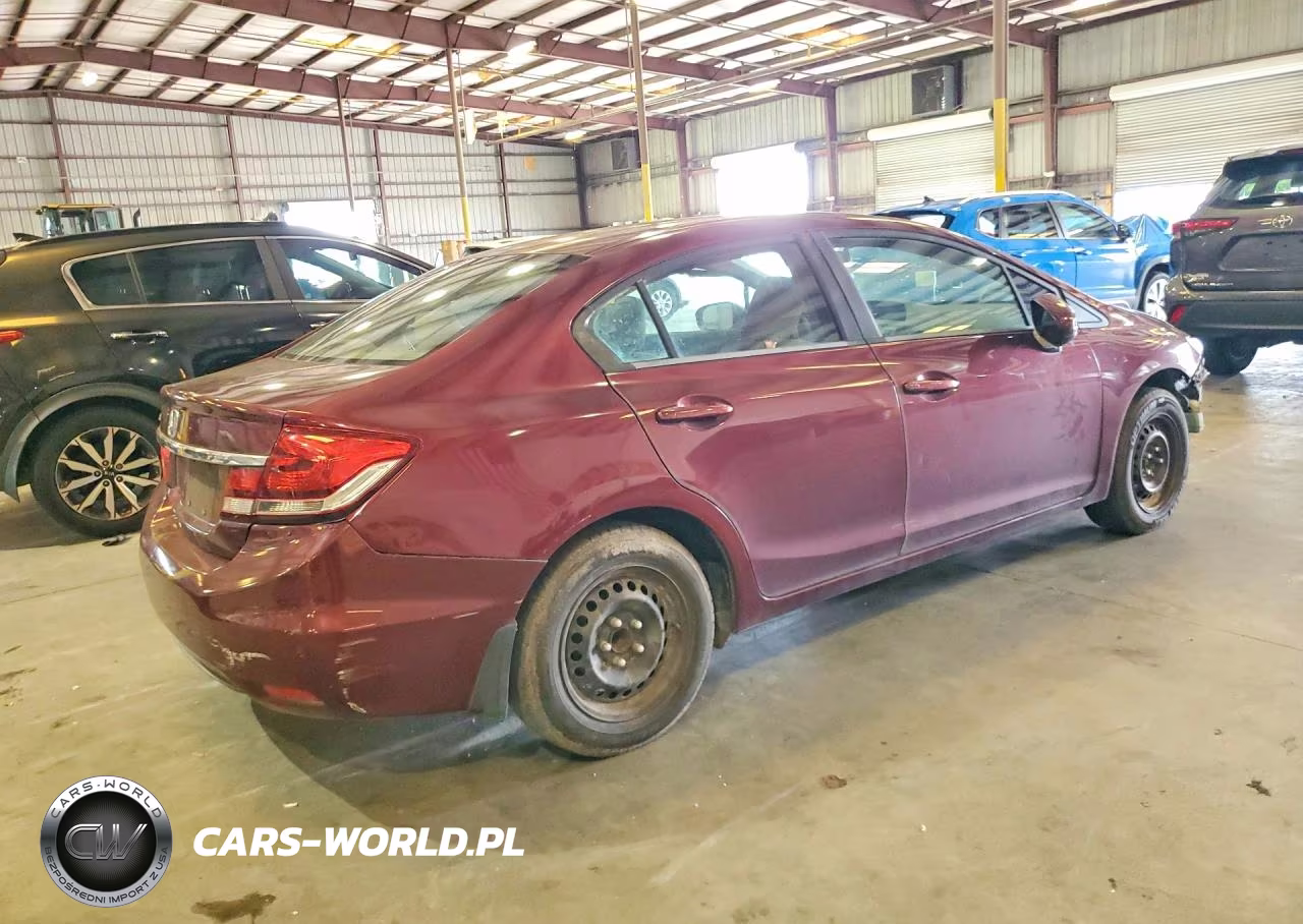 2015 Honda Civic Lx VIN:19XFB2F50FE003998 - 3