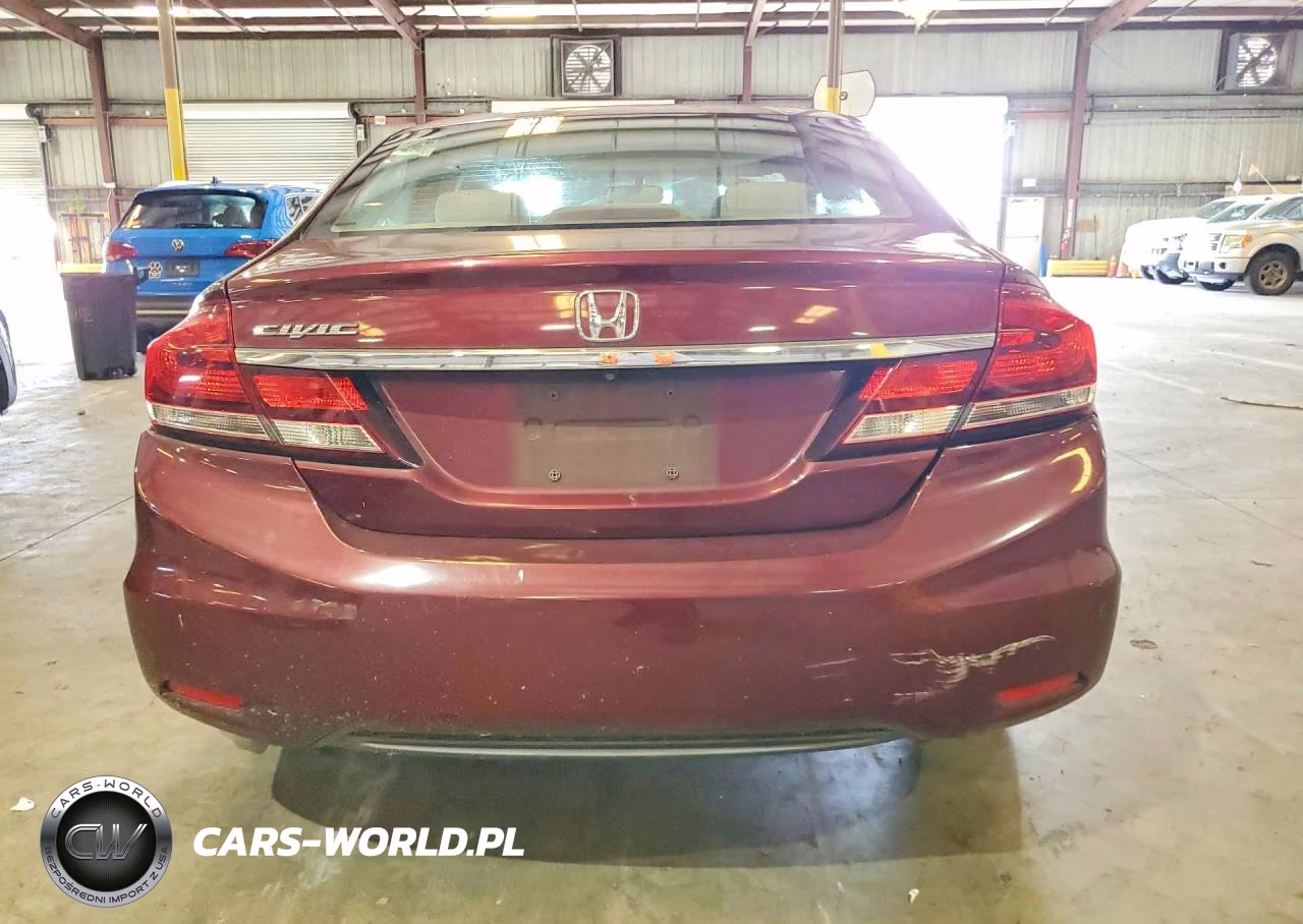 2015 Honda Civic Lx VIN:19XFB2F50FE003998 - 6