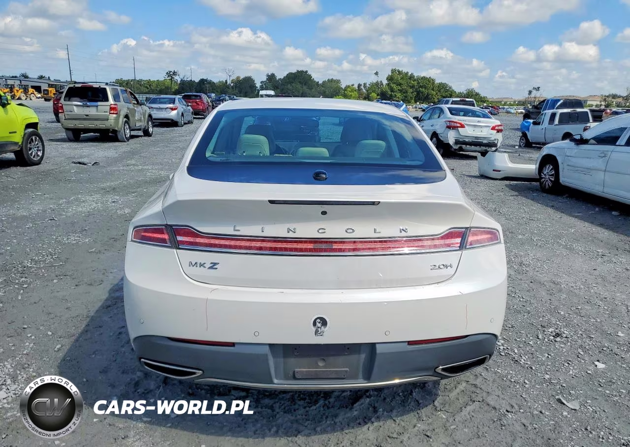2017 Lincoln Mkz Hybrid Reserve VIN:3LN6L5MU1HR609861 - 6