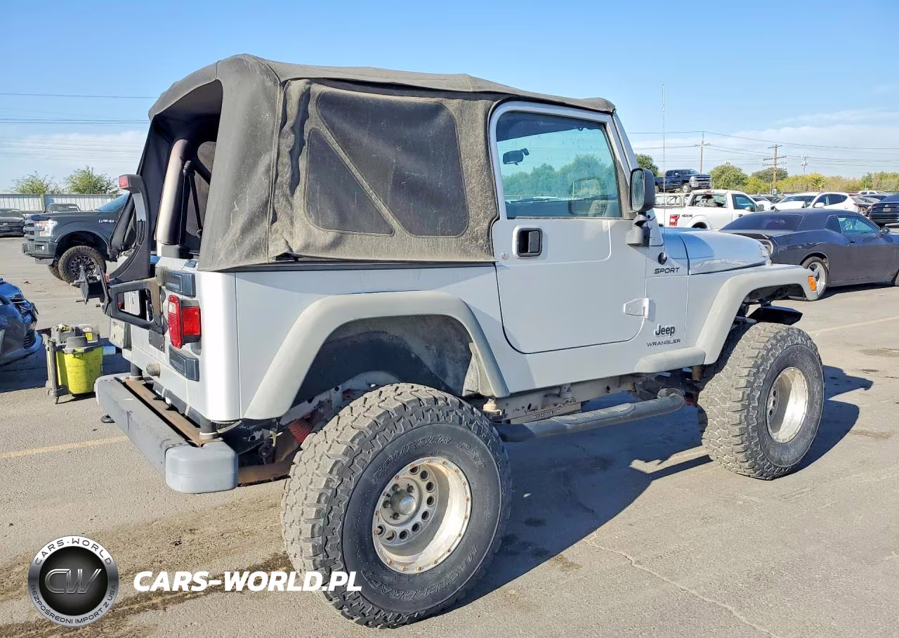 2005 Jeep Wrangler Sport 2D Su VIN:1J4FA49S85P360774 - 3