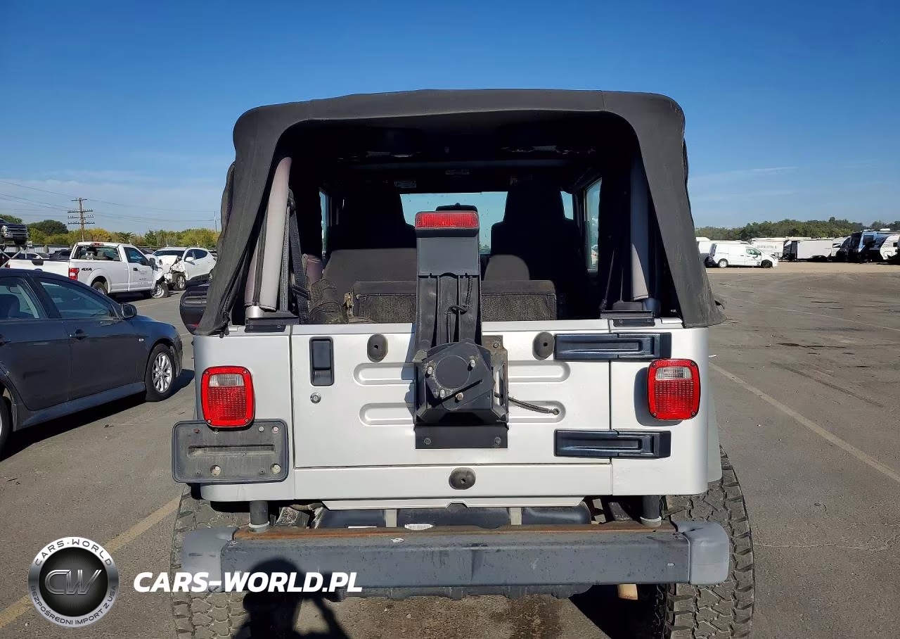 2005 Jeep Wrangler Sport 2D Su VIN:1J4FA49S85P360774 - 6