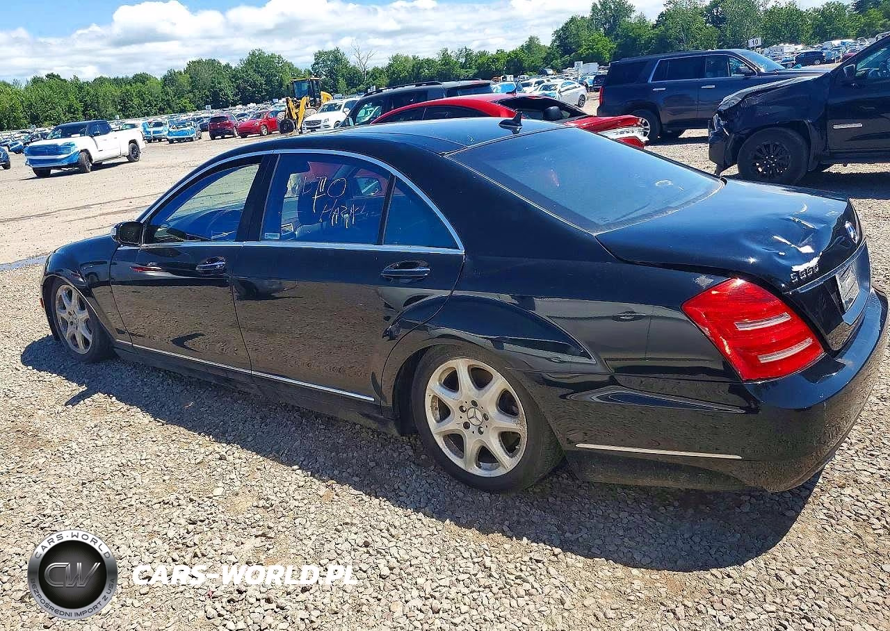 2011 Mercedes-Benz S 550 4Matic VIN:WDDNG8GB1BA368729 - 2
