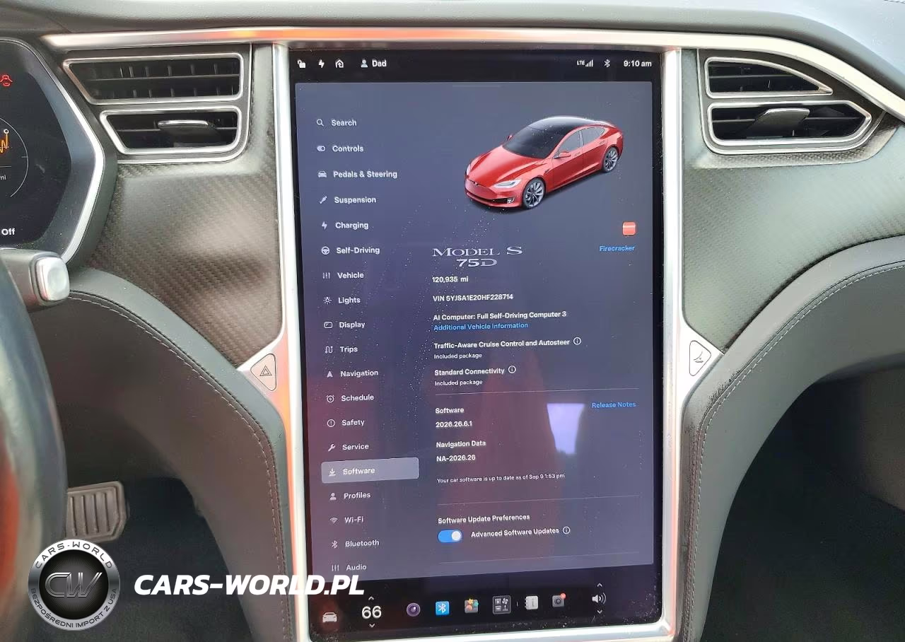 2017 Tesla Model S VIN:5YJSA1E20HF228714 - 9