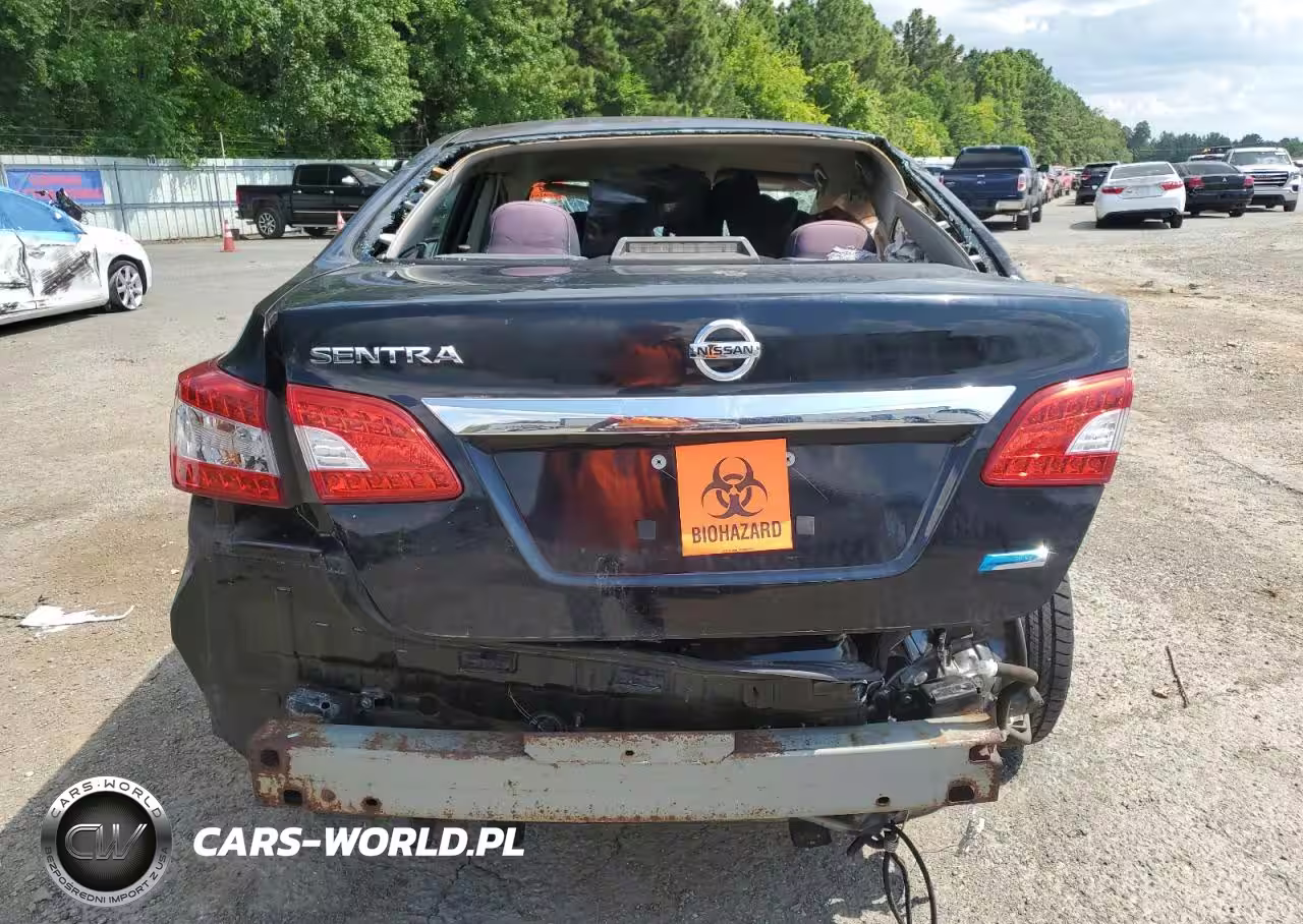 2014 Nissan Sentra S VIN:3N1AB7AP4EY256452 - 6