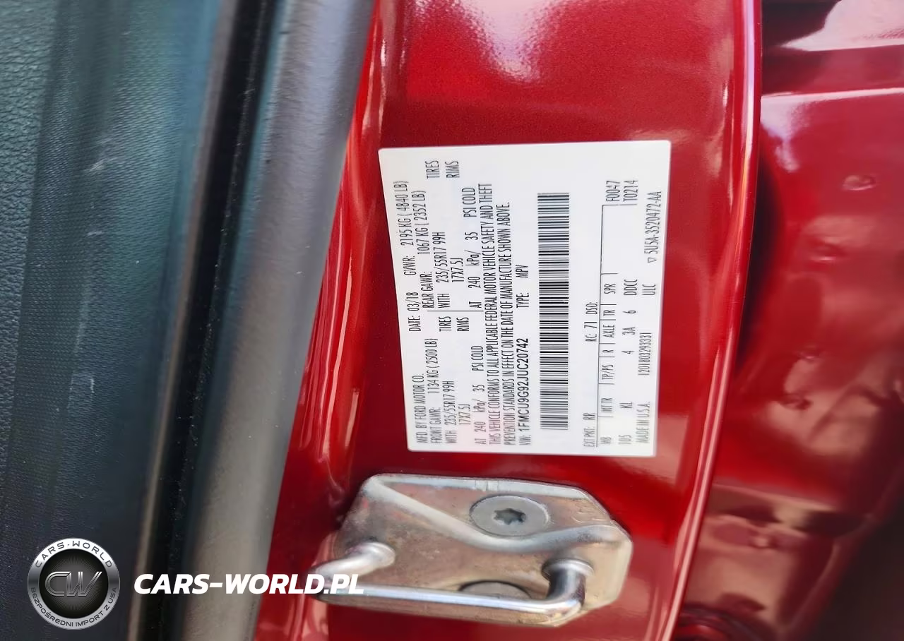 2018 Ford Escape Se VIN:1FMCU9G92JUC20742 - 13