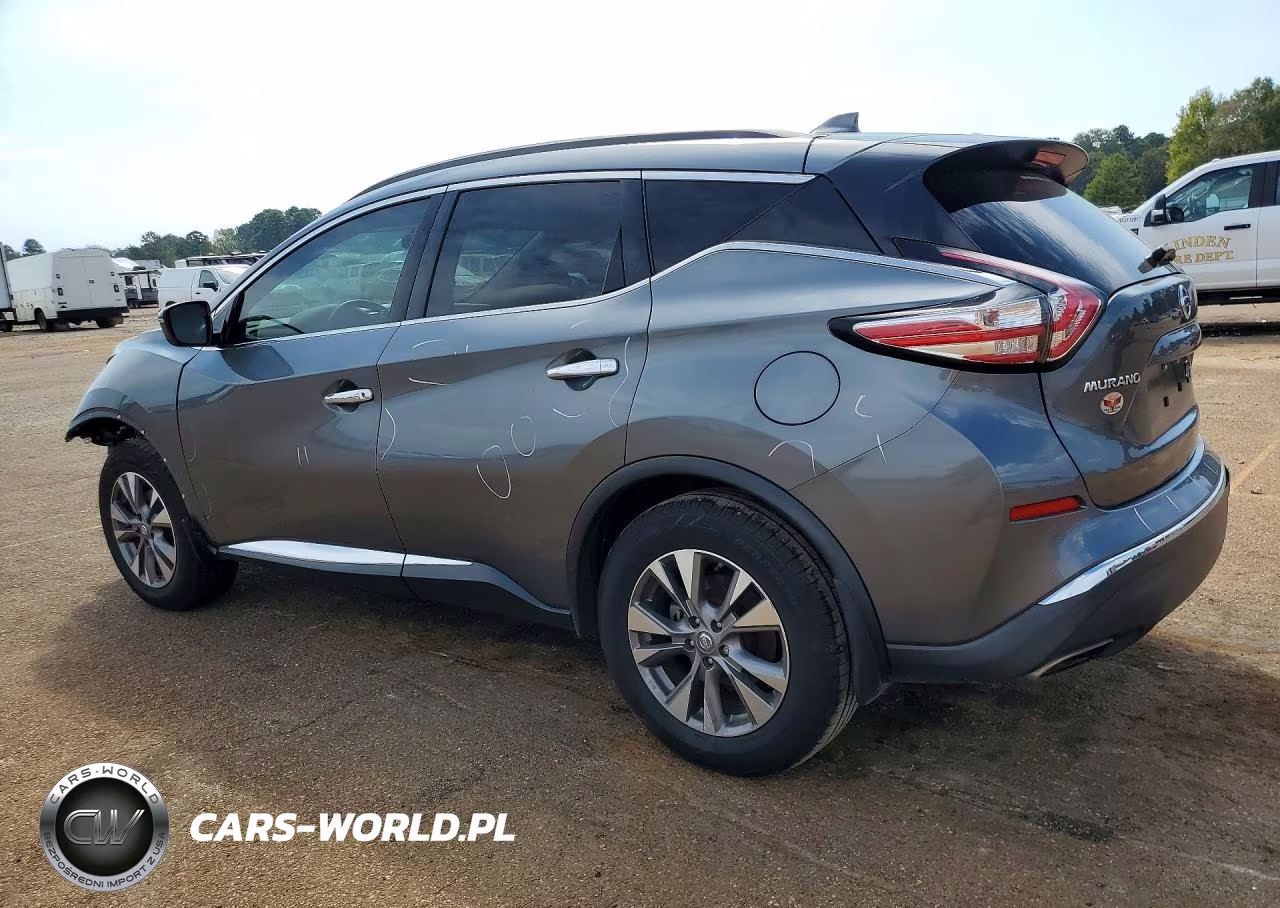 2017 Nissan Murano Sv VIN:5N1AZ2MG2HN122737 - 2
