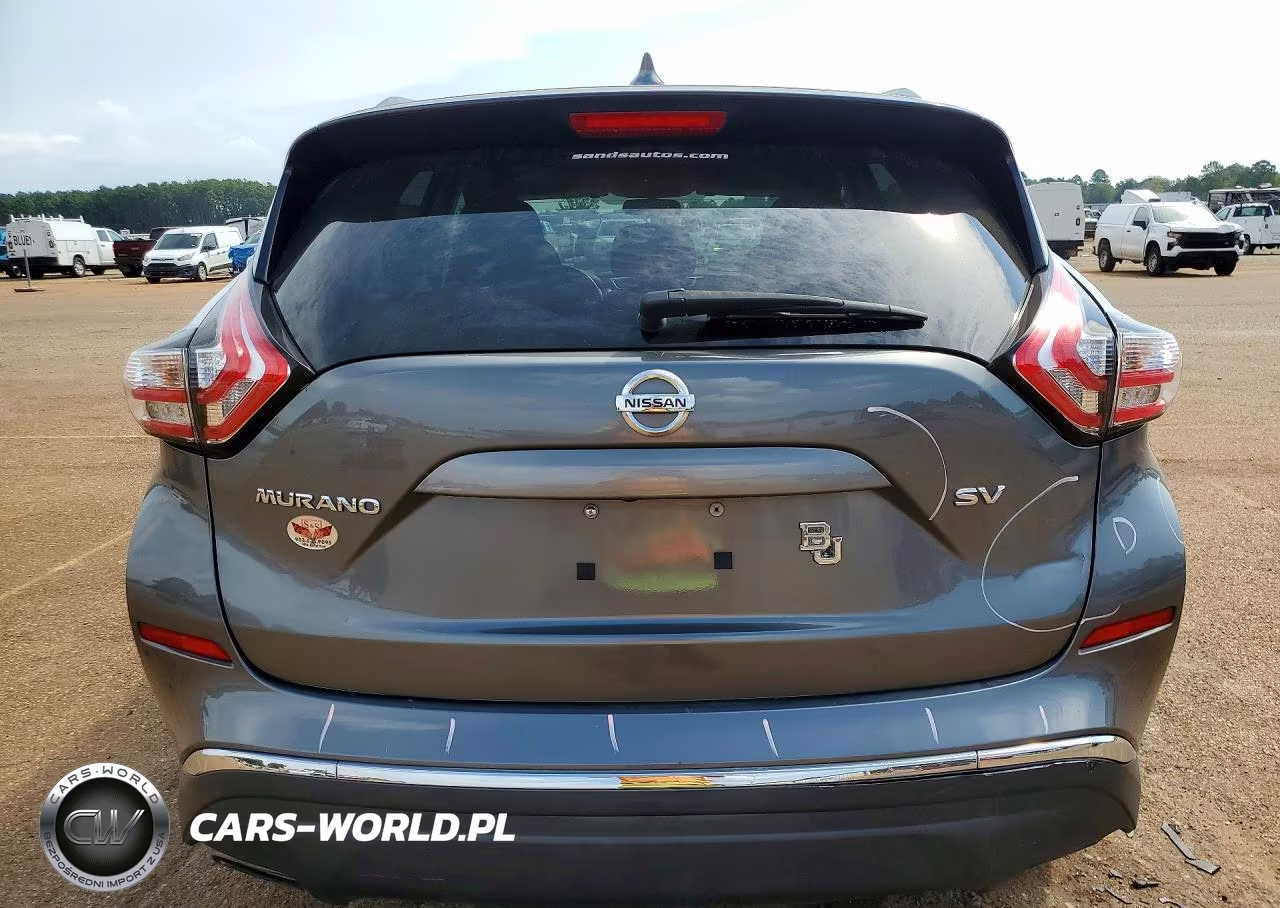 2017 Nissan Murano Sv VIN:5N1AZ2MG2HN122737 - 6
