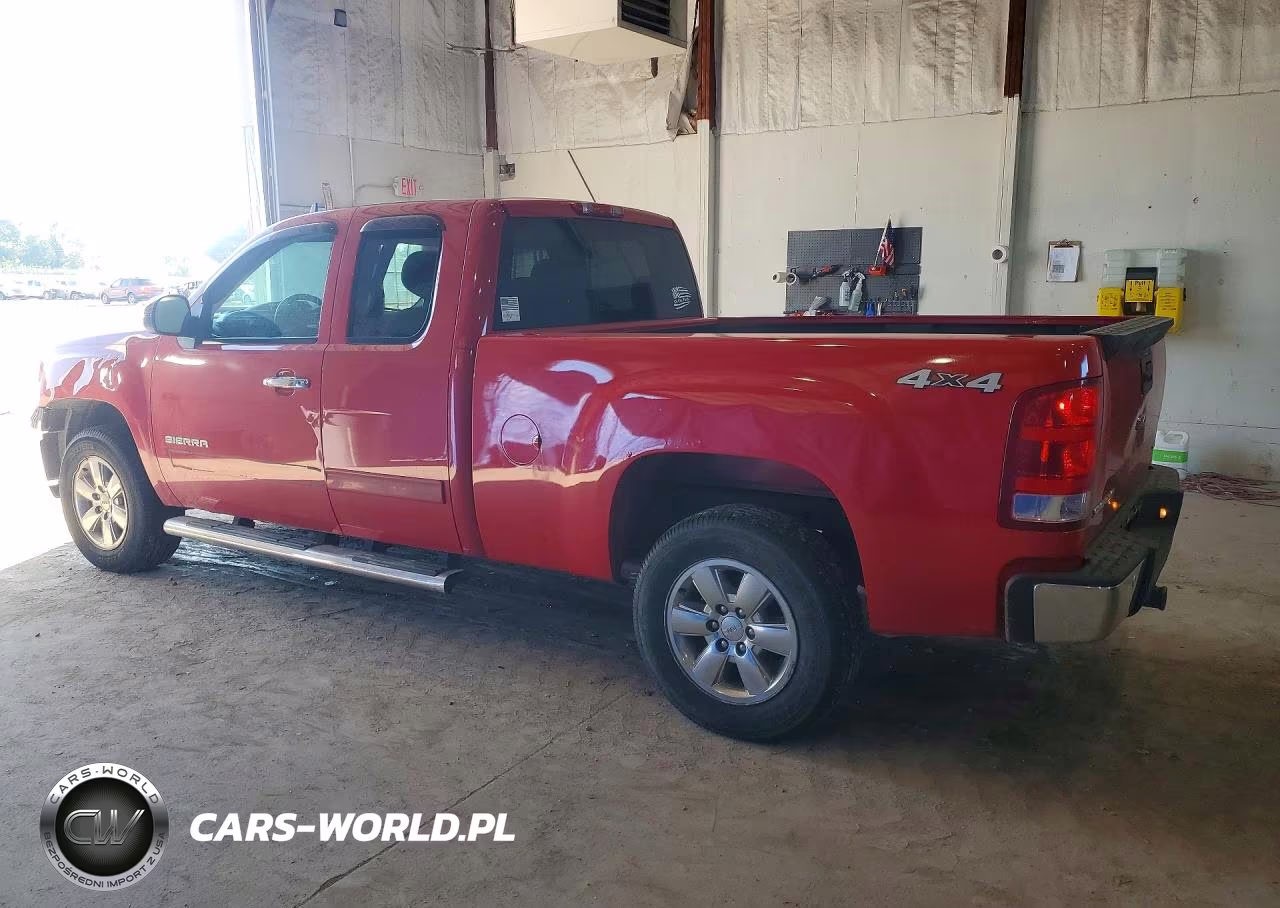 2013 GMC Sierra K1500 Sle VIN:1GTR2VE70DZ100363 - 2
