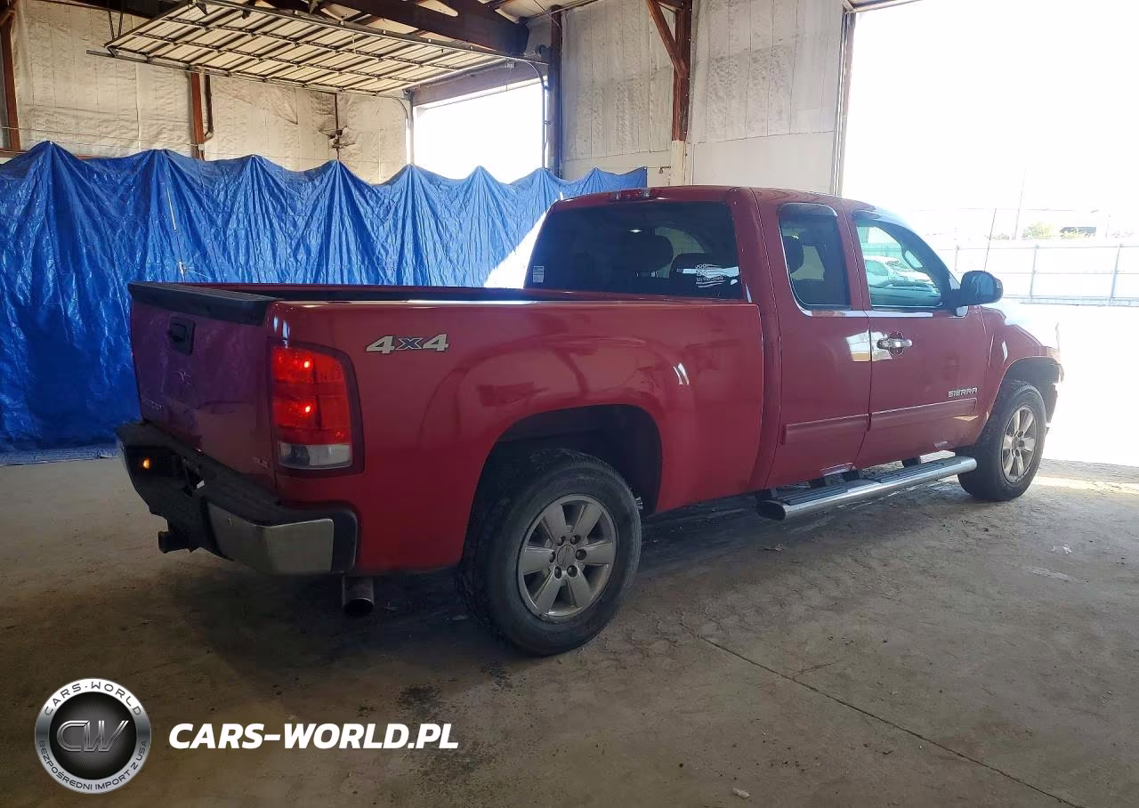 2013 GMC Sierra K1500 Sle VIN:1GTR2VE70DZ100363 - 3