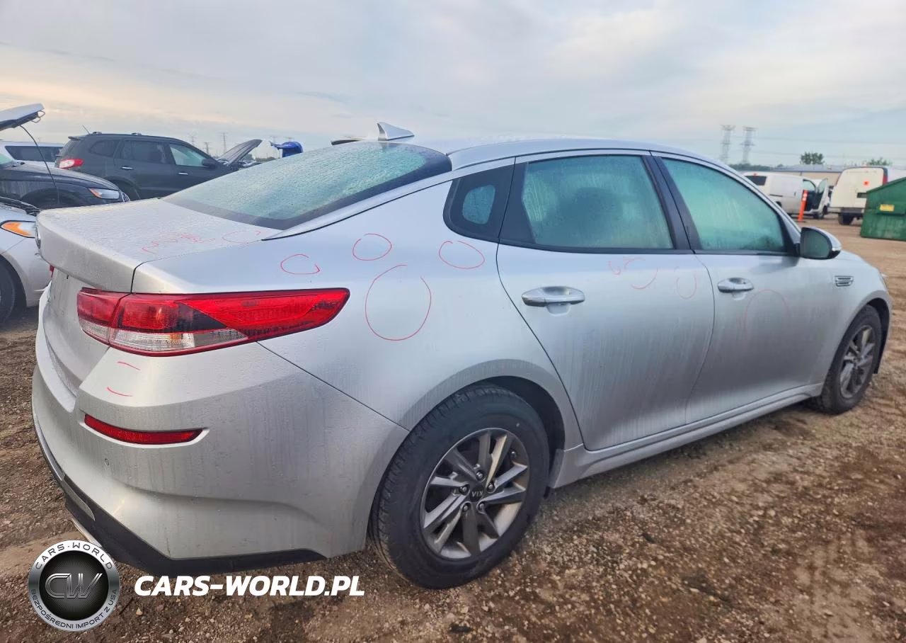 2019 Kia Optima Lx VIN:5XXGT4L36KG344100 - 3