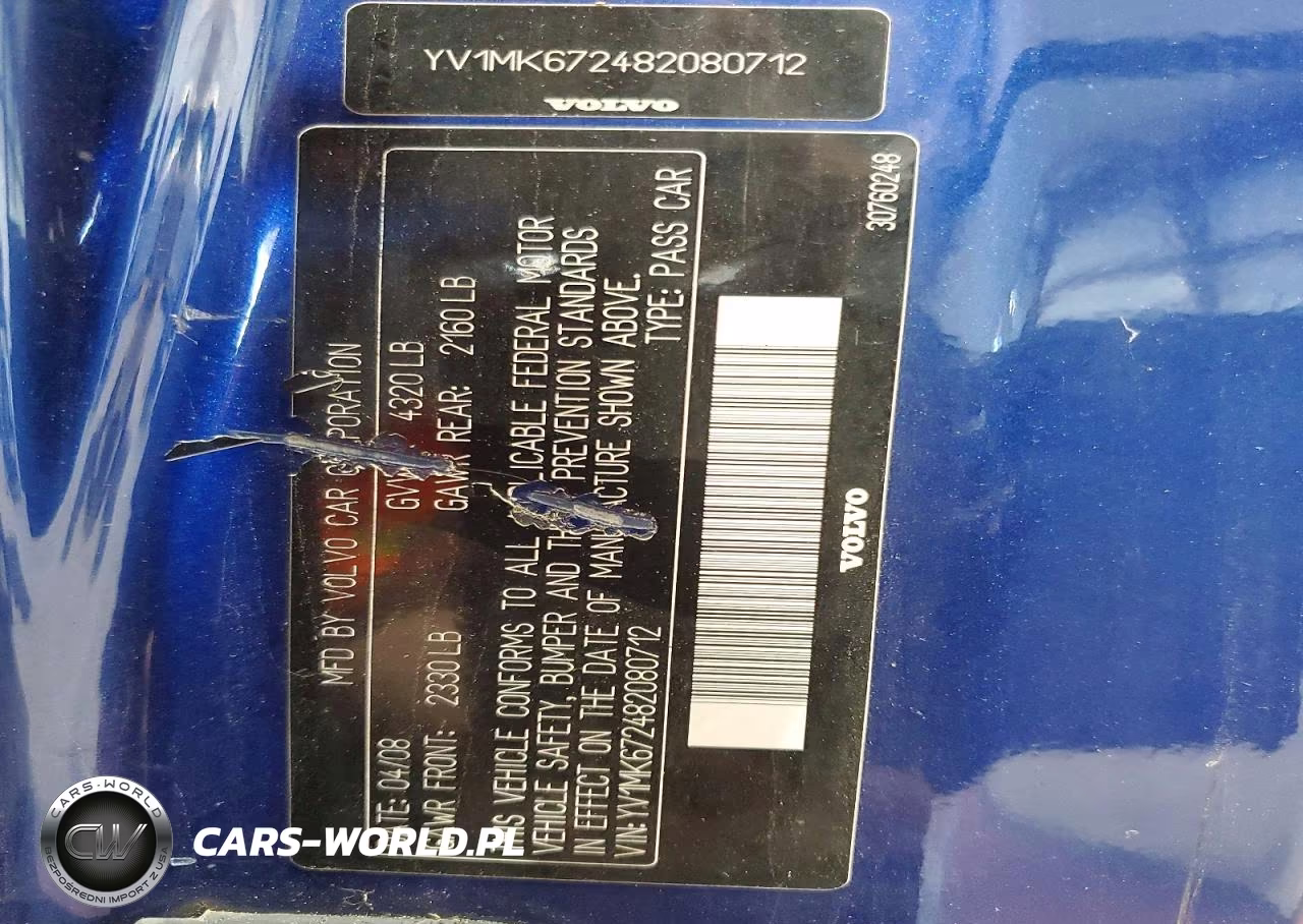 2008 Volvo C30 T5 VIN:YV1MK672482080712 - 13