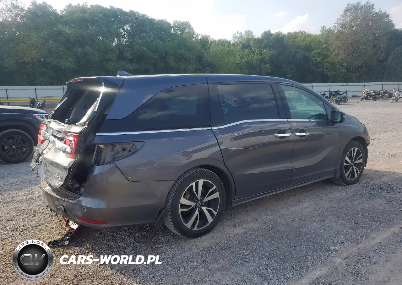 2019 Honda Odyssey Elite VIN:5FNRL6H92KB043392 - 3