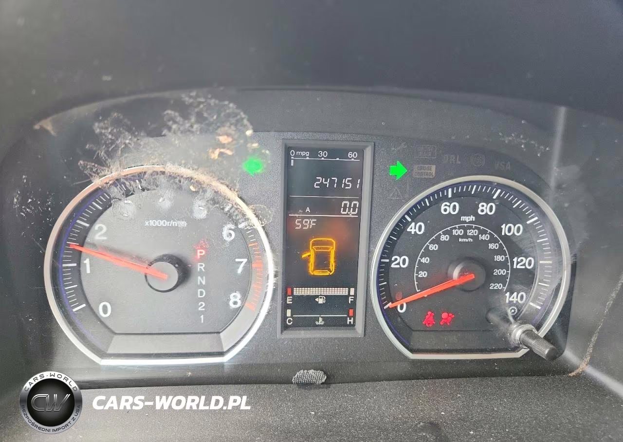 2008 Honda Cr-V Ex VIN:JHLRE48588C014273 - 9