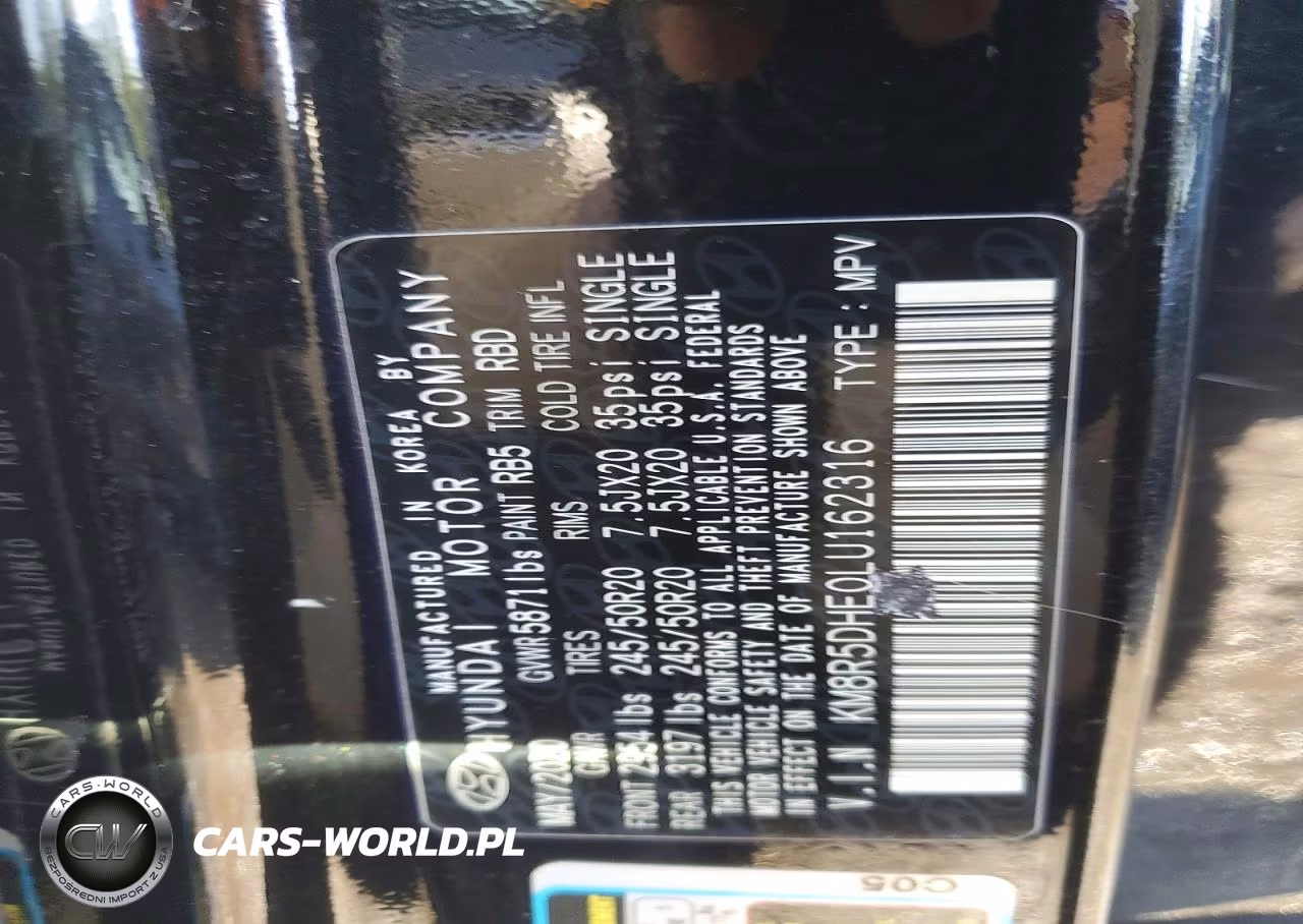 2020 Hyundai Palisade Limited VIN:KM8R5DHE0LU162316 - 13