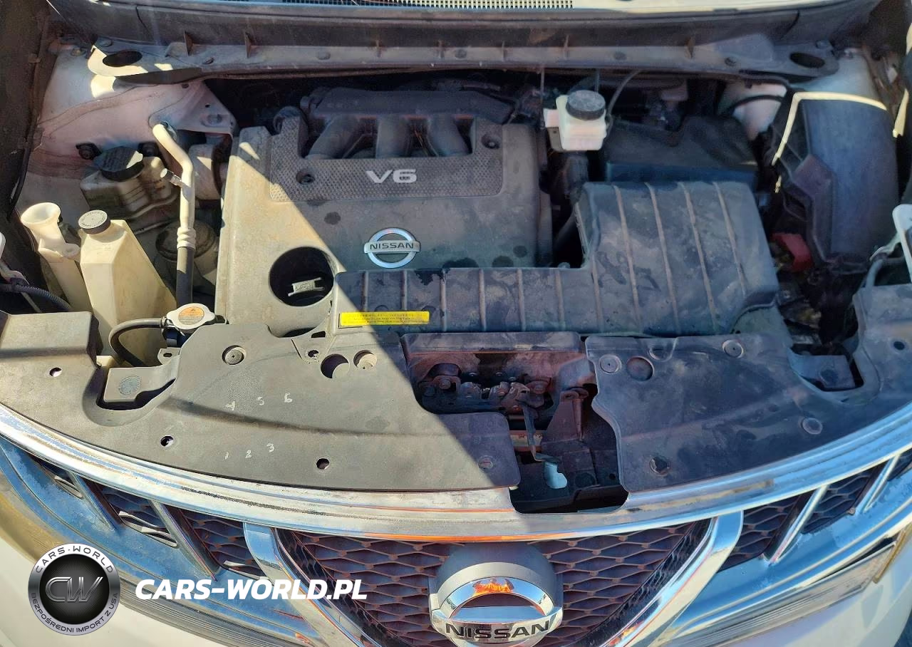 2011 Nissan Murano Sl VIN:JN8AZ1MU5BW066108 - 12
