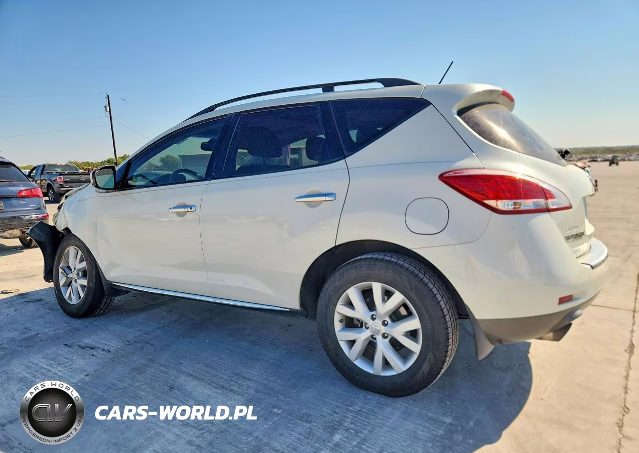 2011 Nissan Murano Sl VIN:JN8AZ1MU5BW066108 - 2