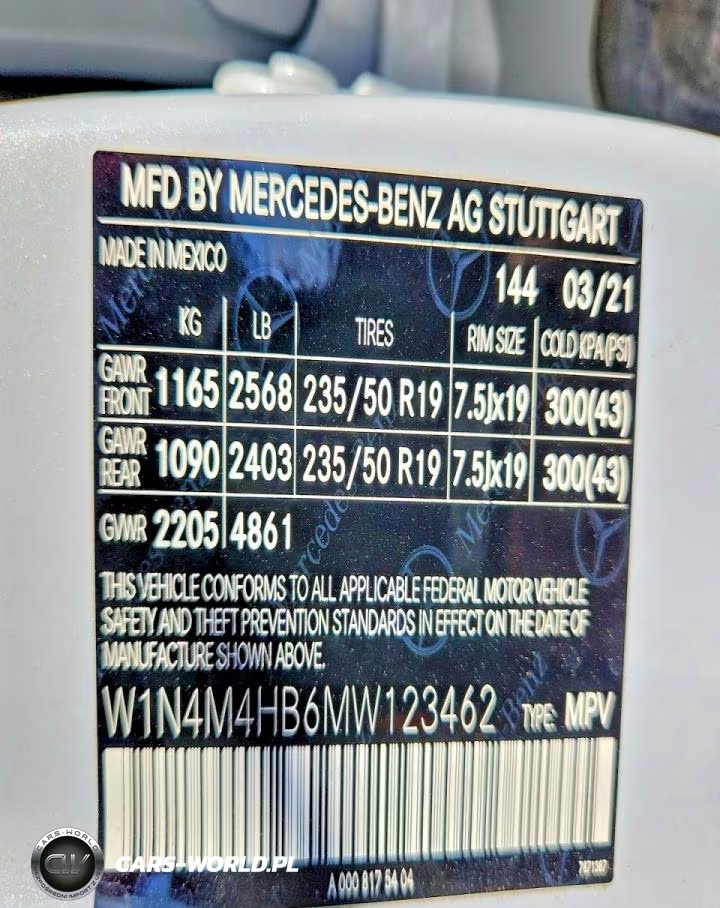 2021 Mercedes-Benz Glb 250 4Matic VIN:W1N4M4HB6MW123462 - 14
