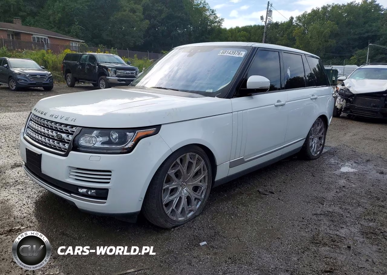 2017 Land Rover Range Rover Hse VIN:SALGS2FV1HA345804 - 1