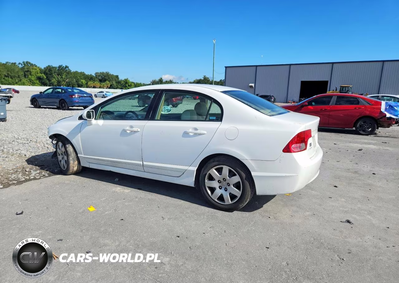 2007 Honda Civic Lx VIN:2HGFA16567H315439 - 2